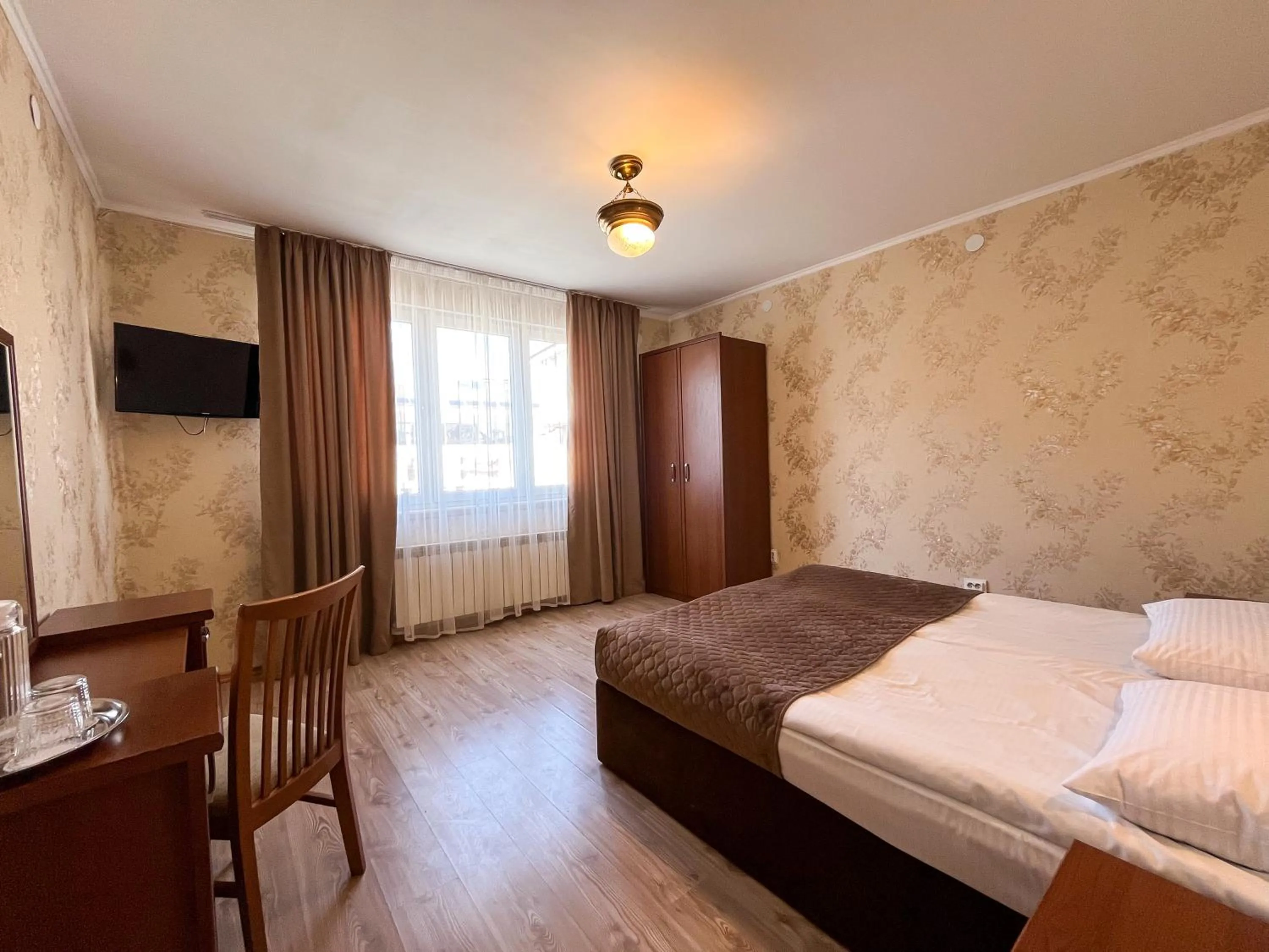 Bed in Hotel Plazma