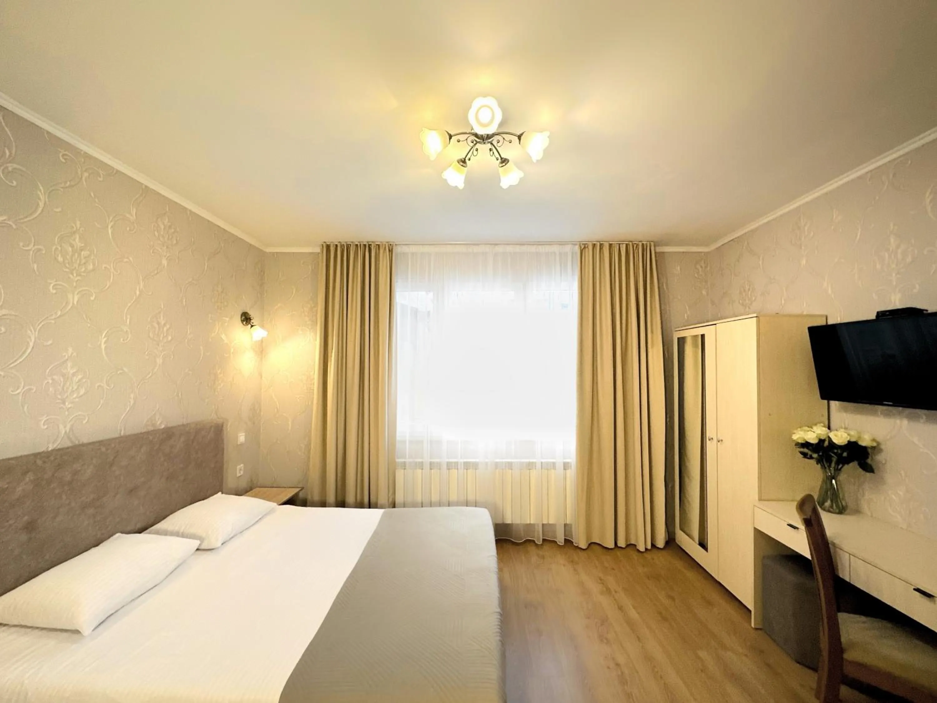 Bed in Hotel Plazma