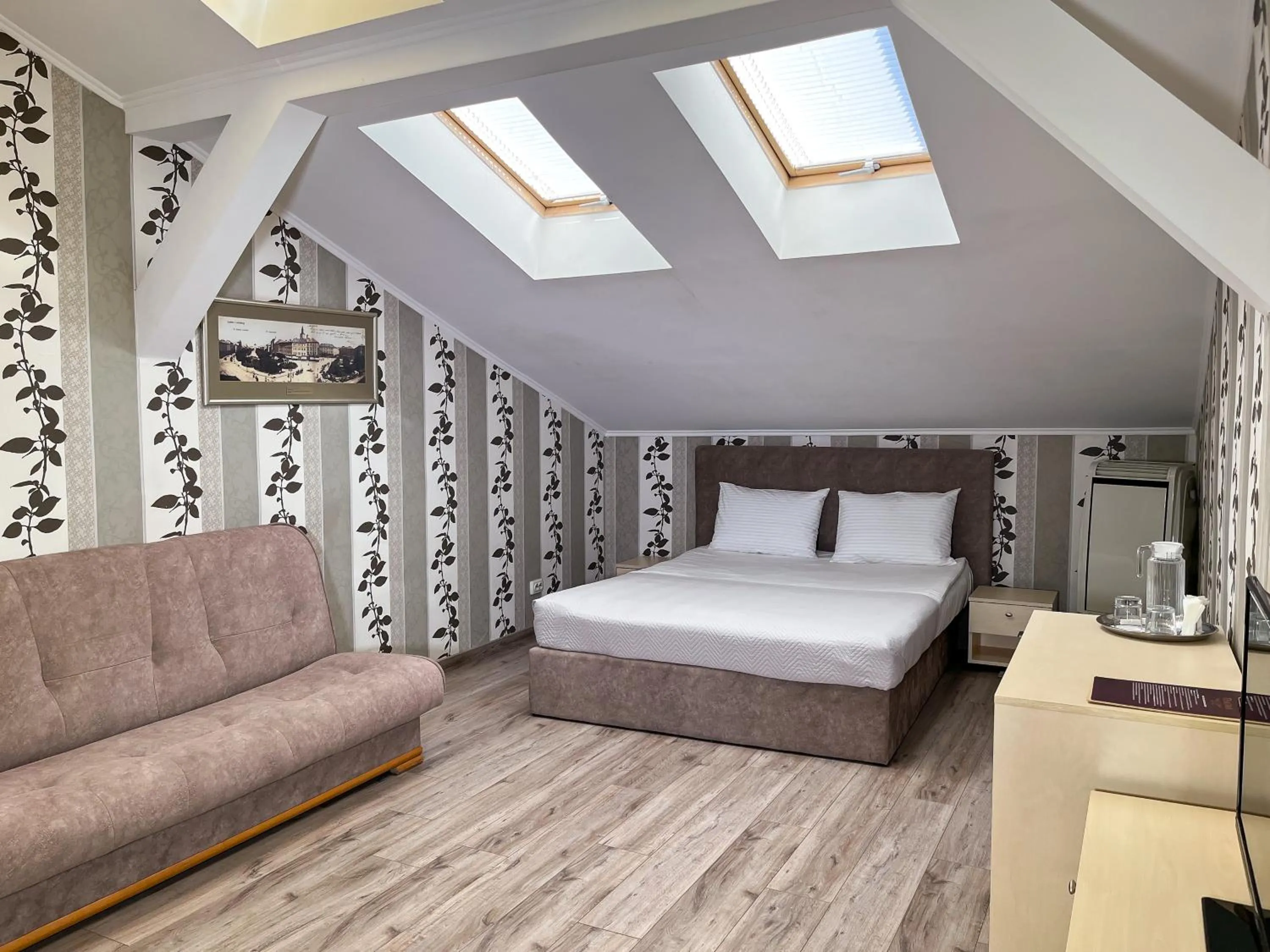 Bed in Hotel Plazma
