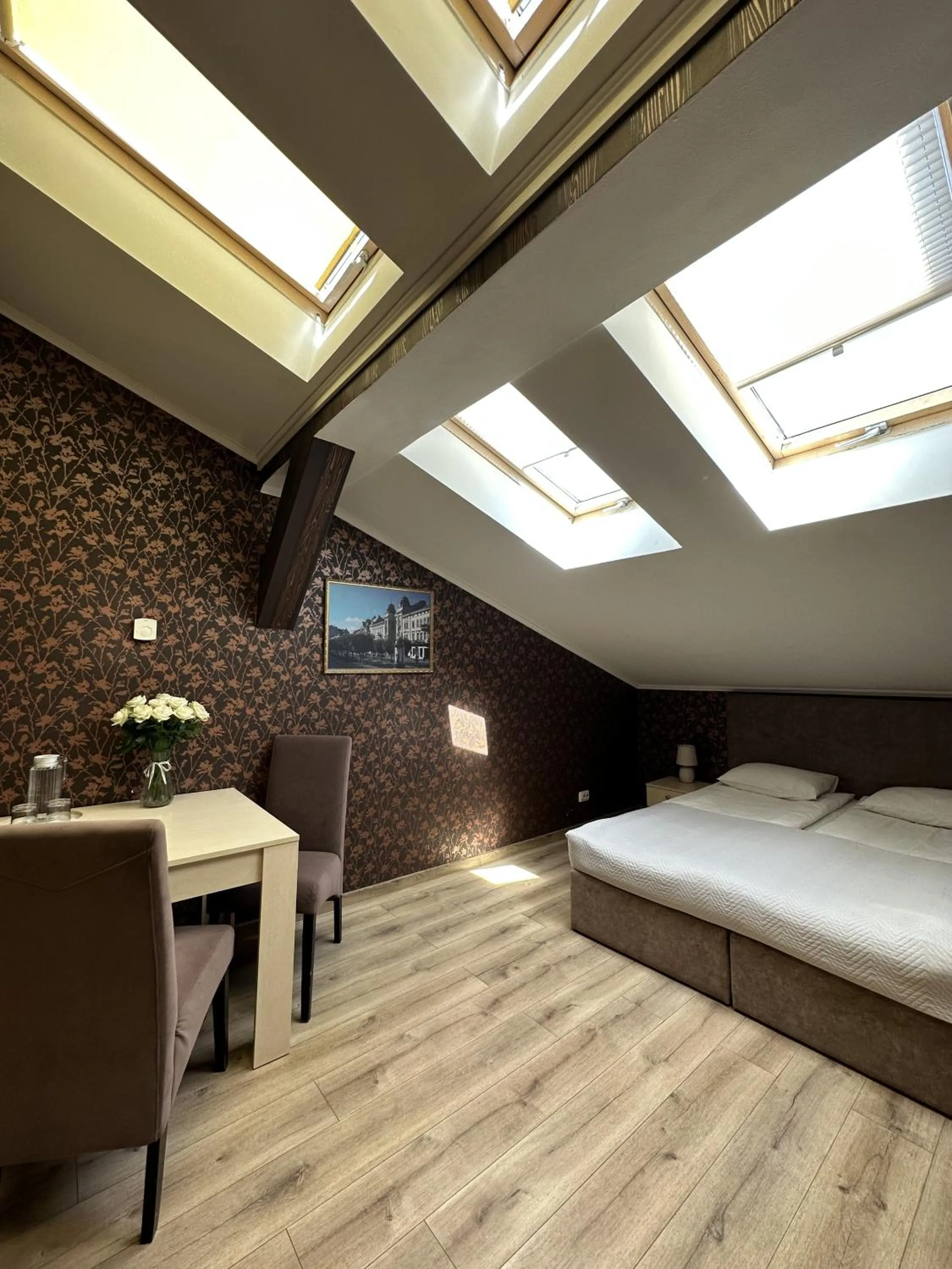 Bed in Hotel Plazma