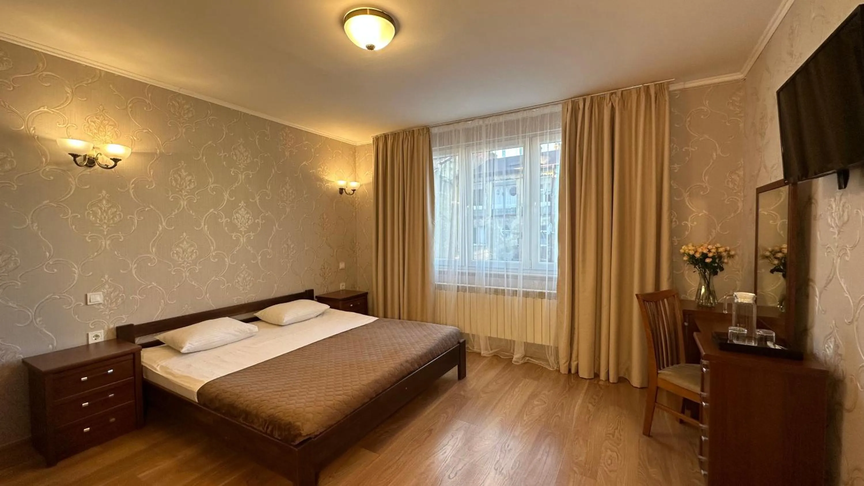 Bed in Hotel Plazma