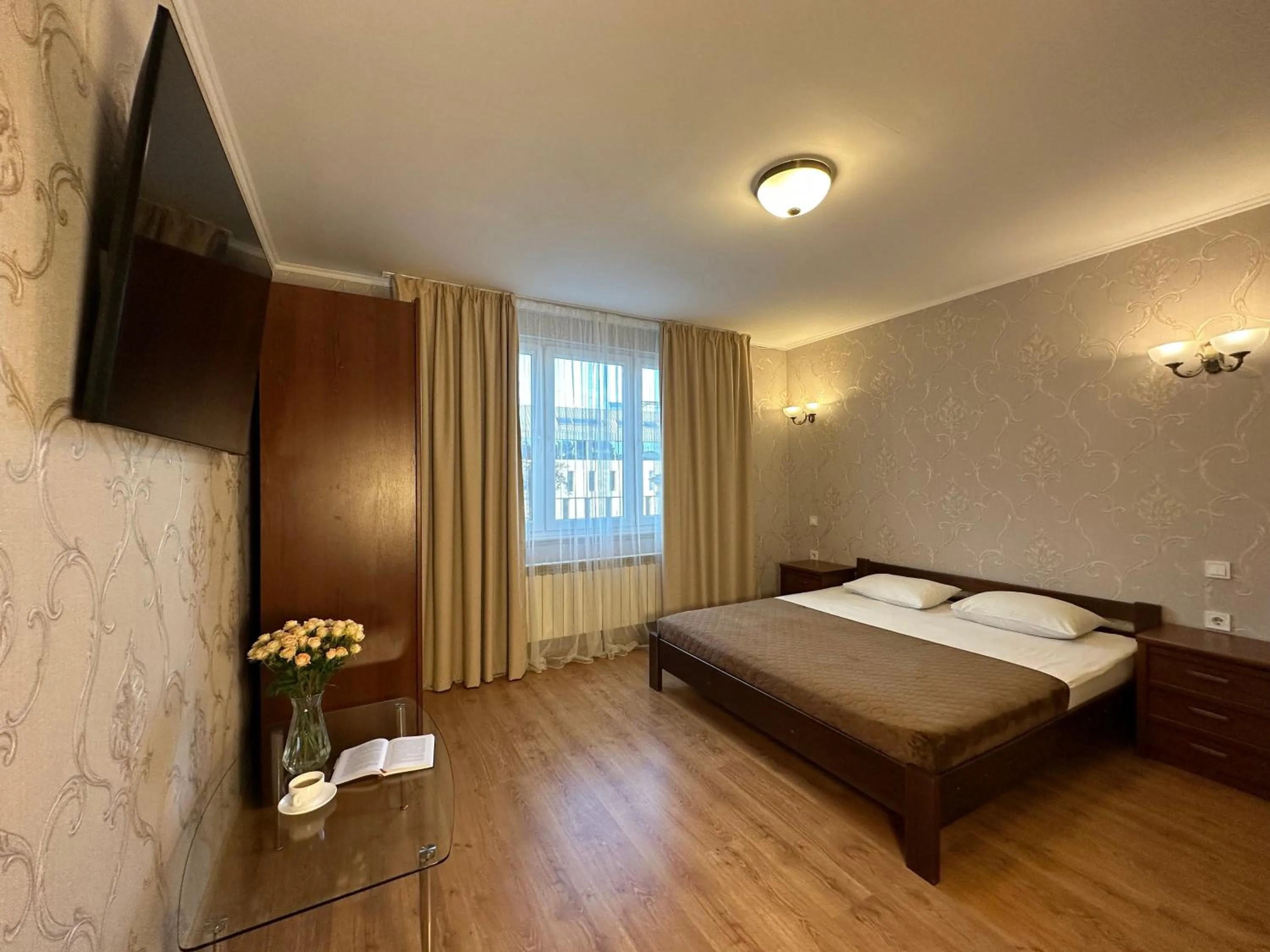 Bed in Hotel Plazma