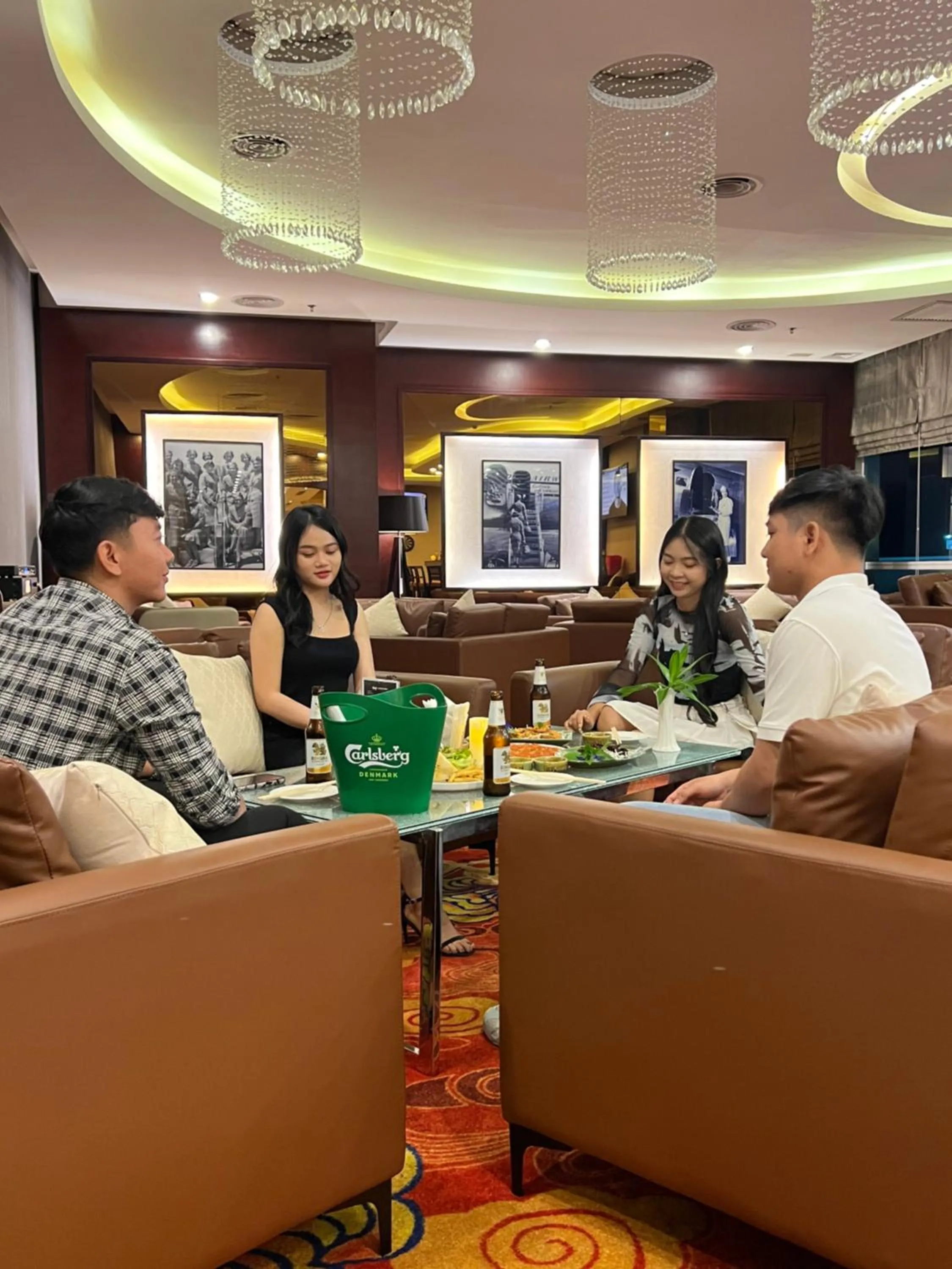 Seating area in Dara Airport Hotel