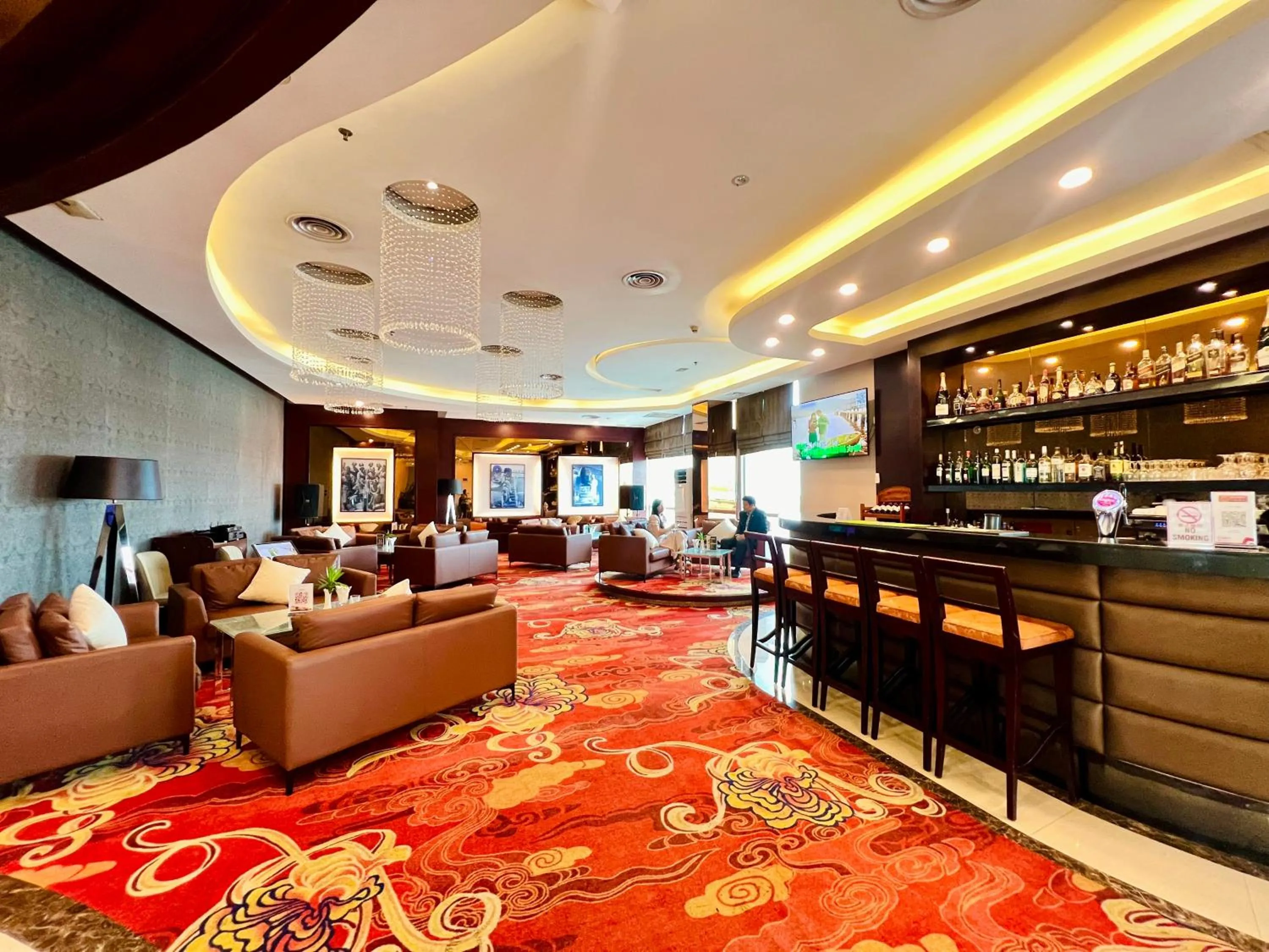 Seating area in Dara Airport Hotel