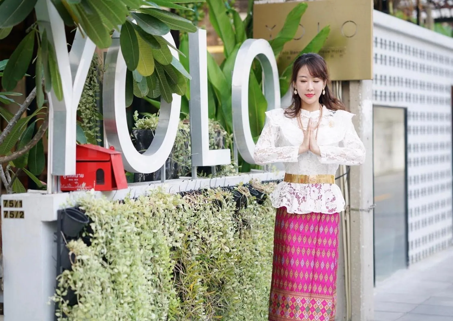 Facade/entrance in YOLO Bangkok Boutique Hotel