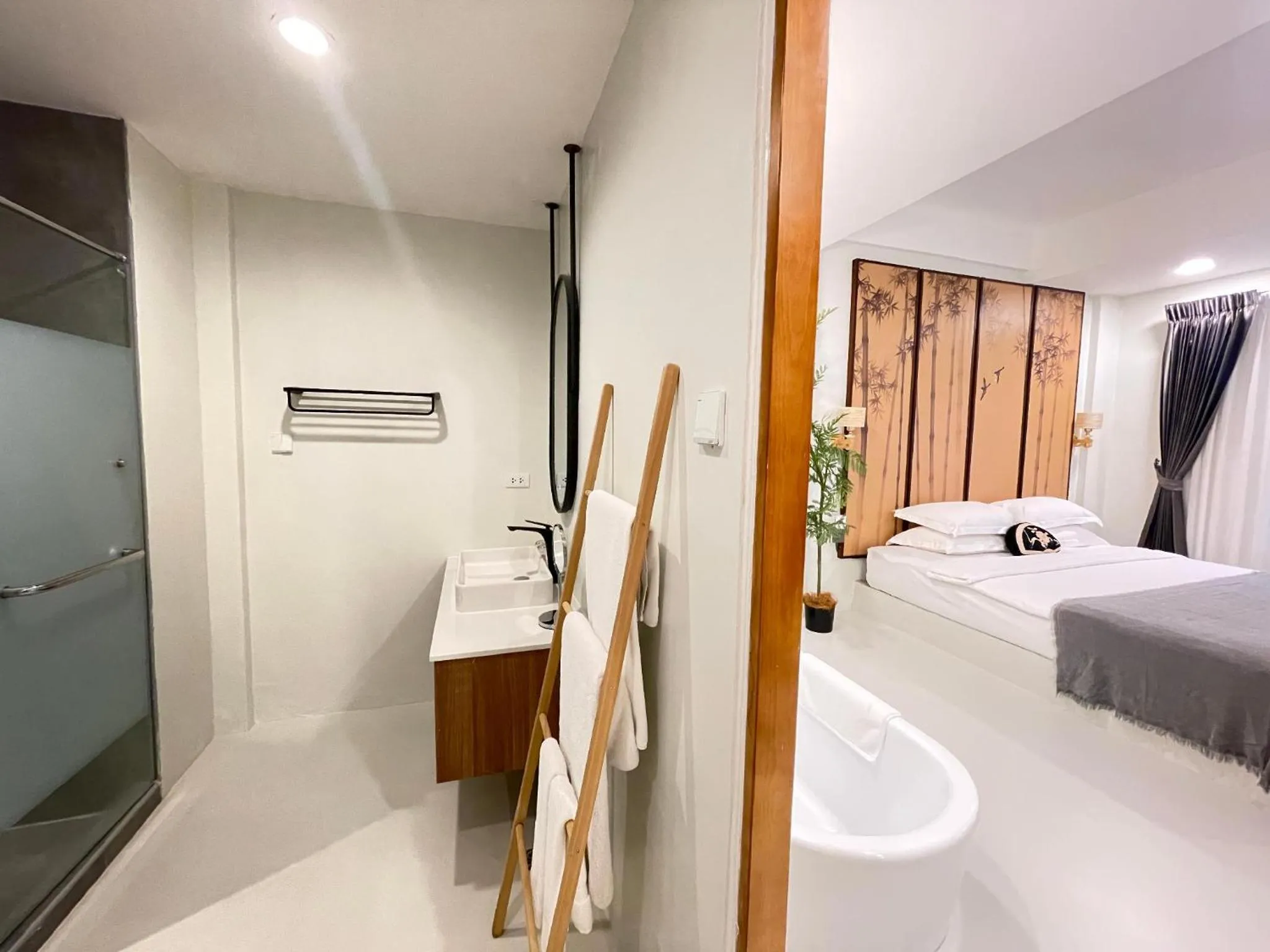 Bed in YOLO Bangkok Boutique Hotel