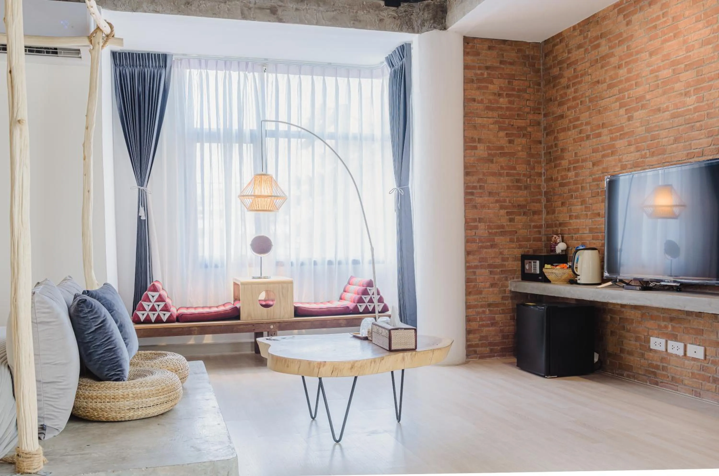 Decorative detail in YOLO Bangkok Boutique Hotel