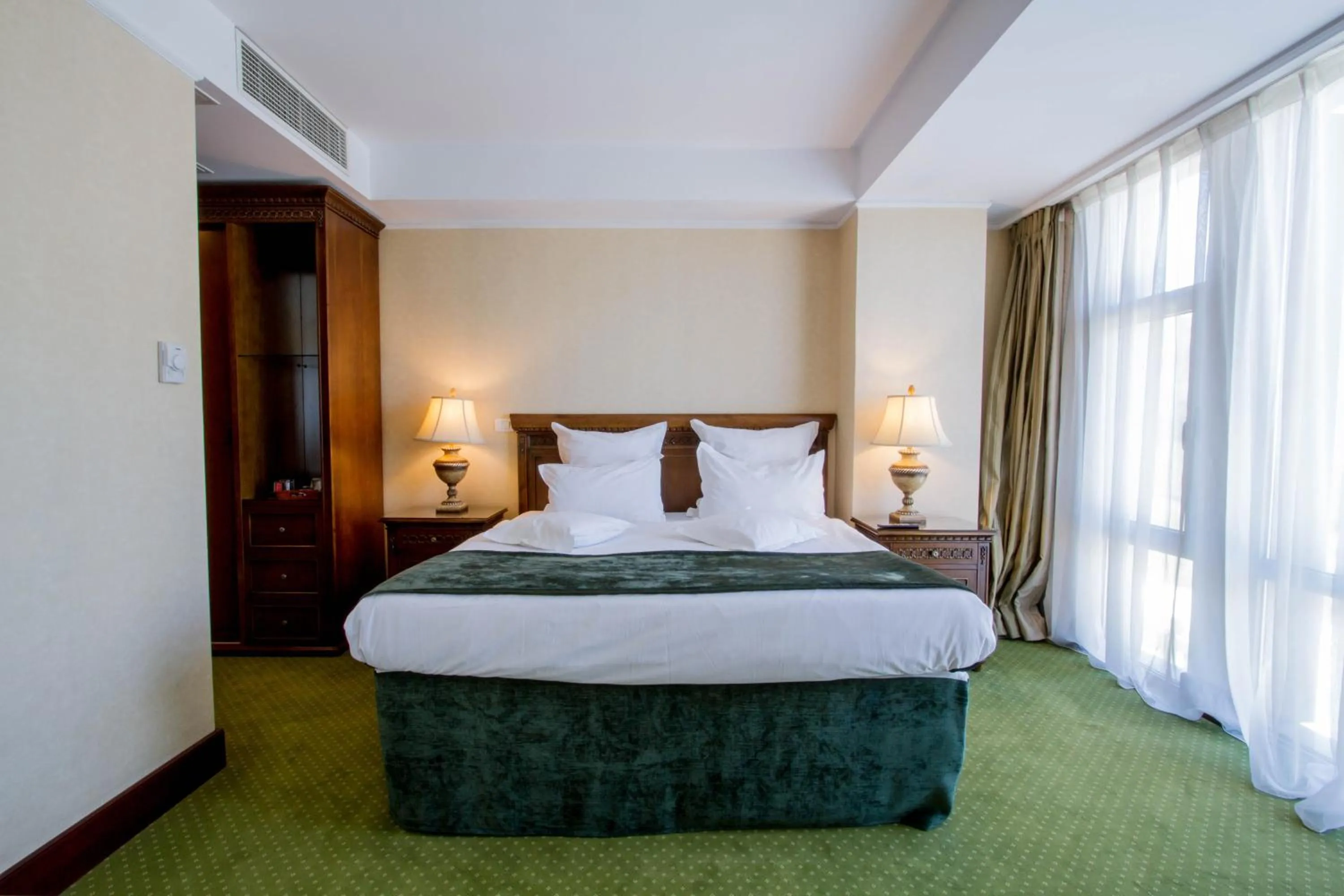 Photo of the whole room, Bed in Hotel HP Tower One Brasov