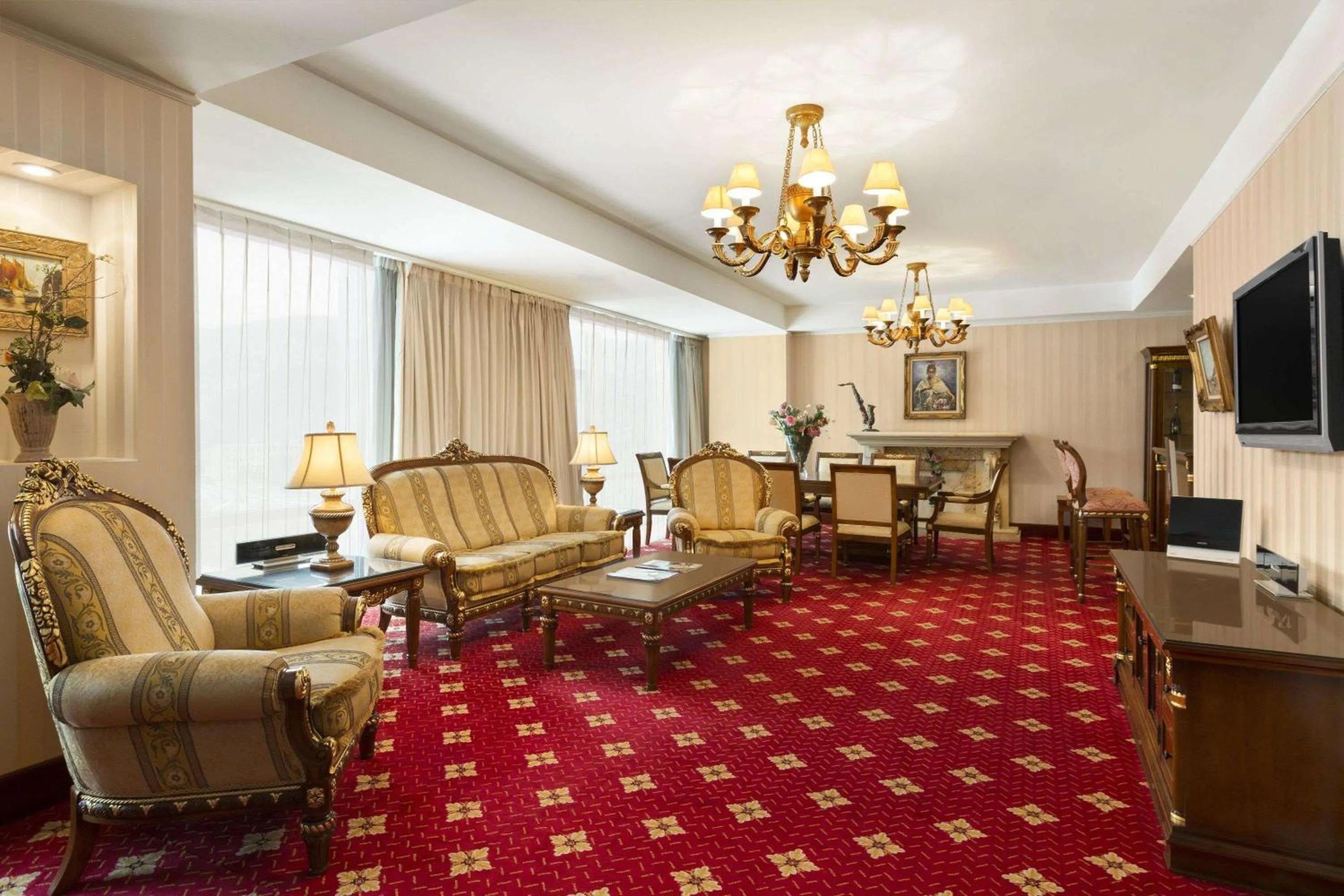 Photo of the whole room in Hotel HP Tower One Brasov