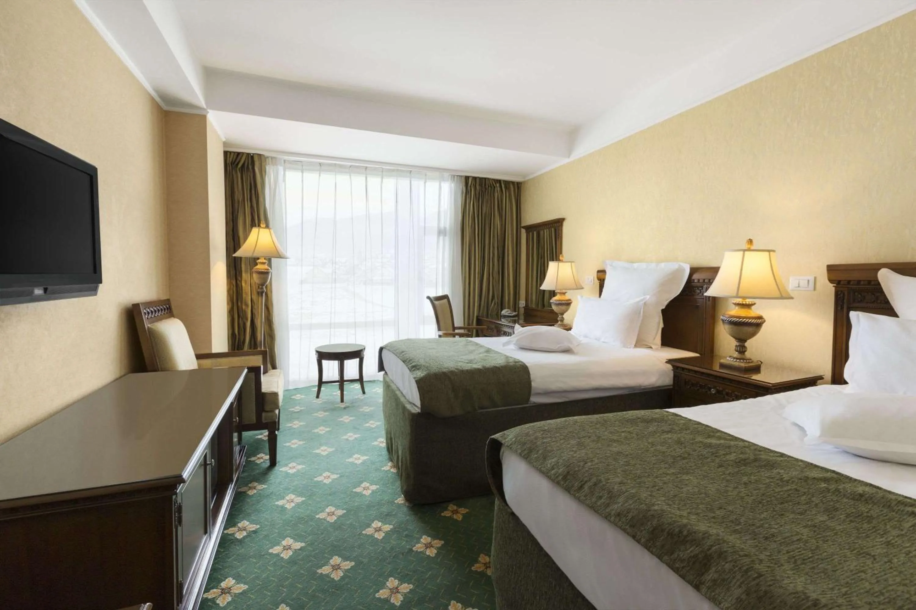 Photo of the whole room, Bed in Hotel HP Tower One Brasov