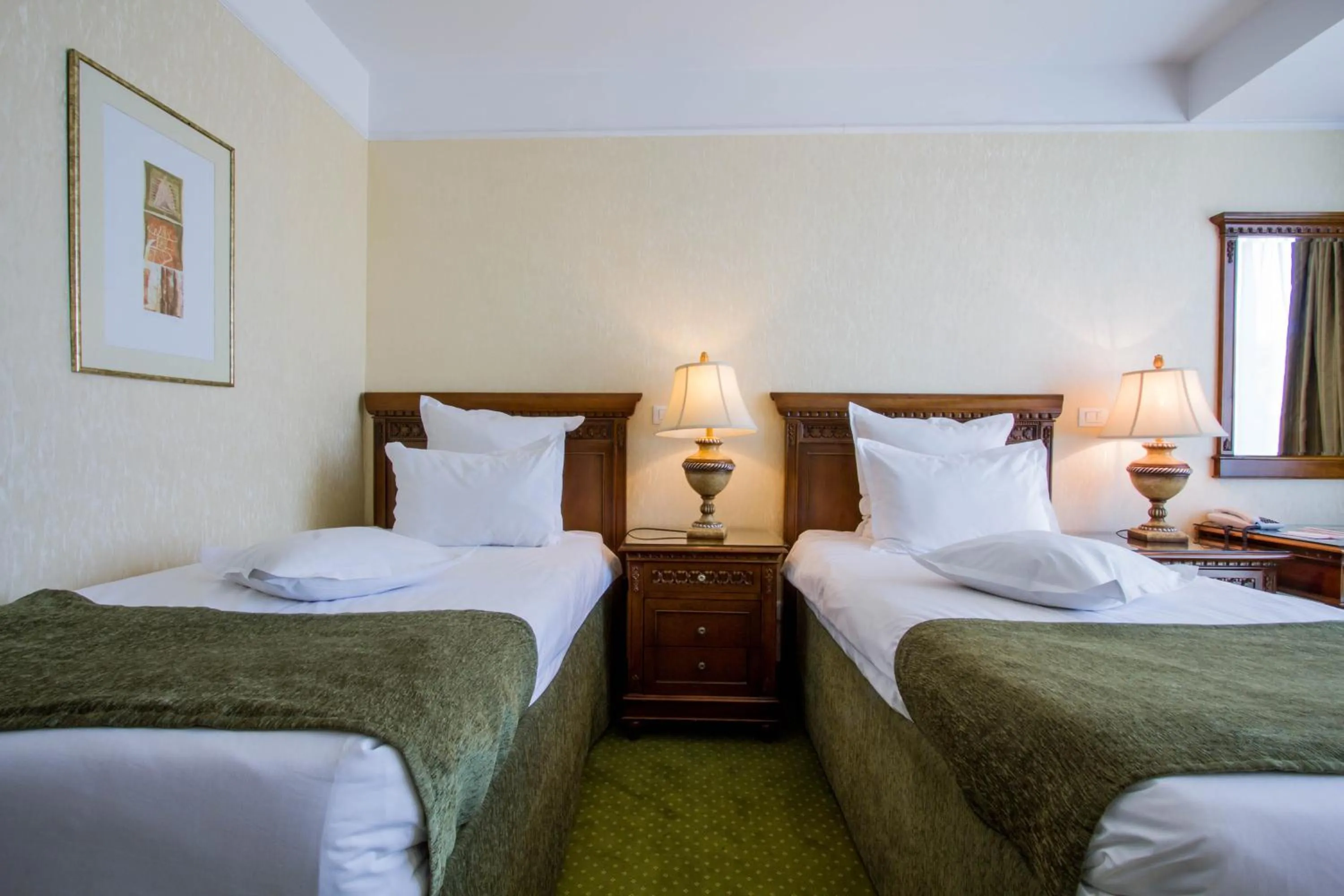 Photo of the whole room, Bed in Hotel HP Tower One Brasov