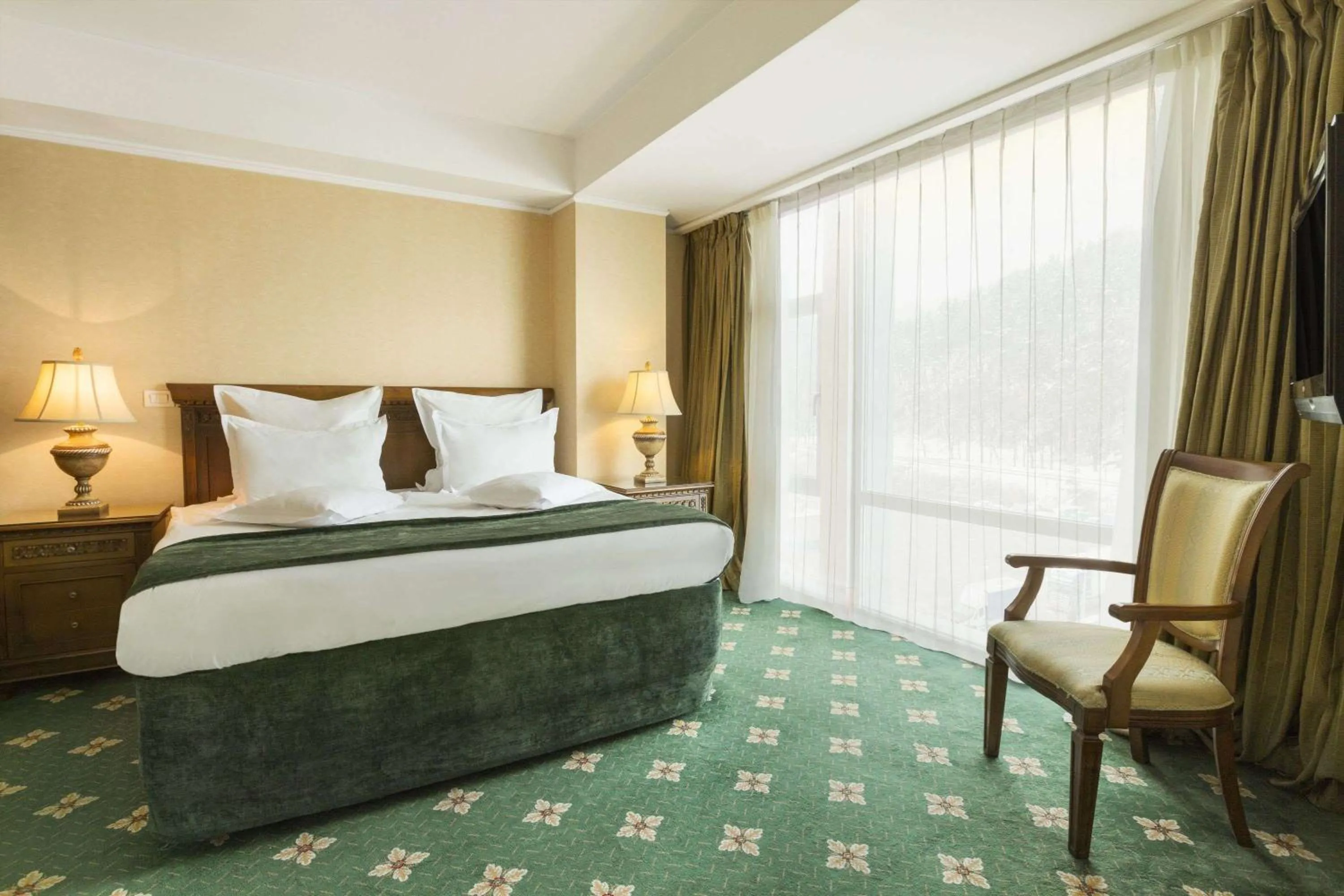 Photo of the whole room, Bed in Hotel HP Tower One Brasov