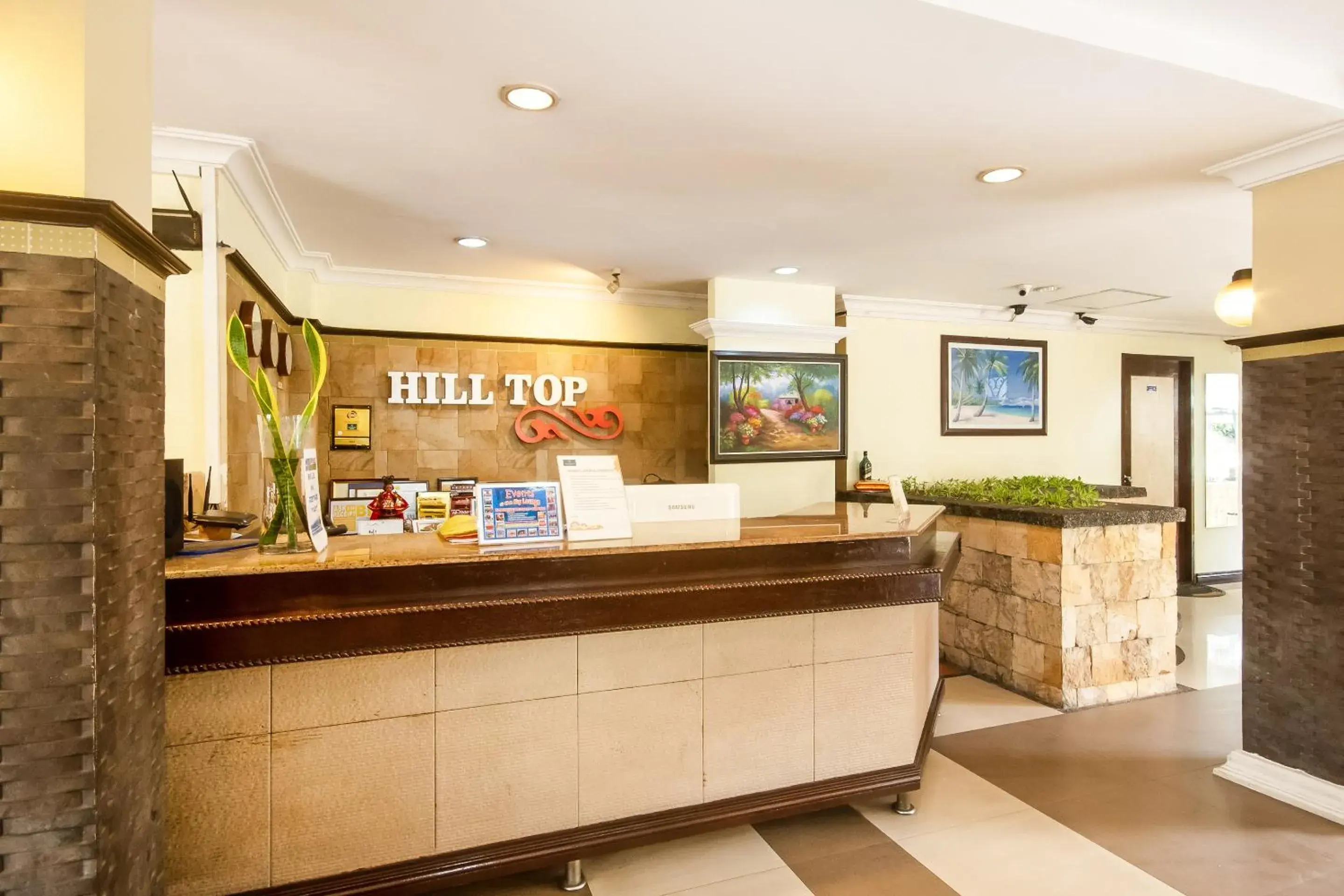 Lobby or reception in Cebu Hilltop Hotel Lobby or reception in Cebu Hilltop Hotel