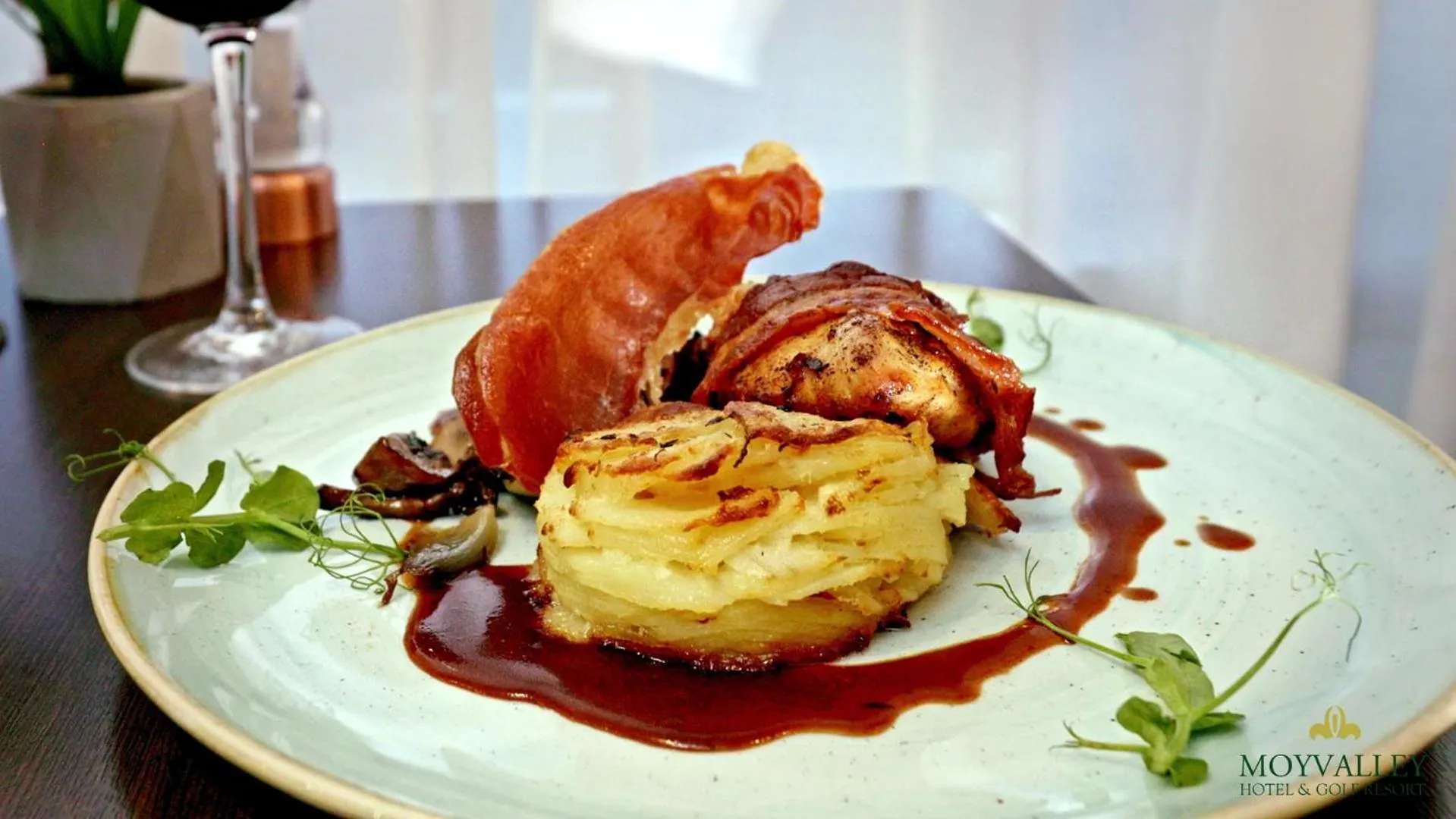 Food close-up in Moyvalley Hotel & Golf Resort