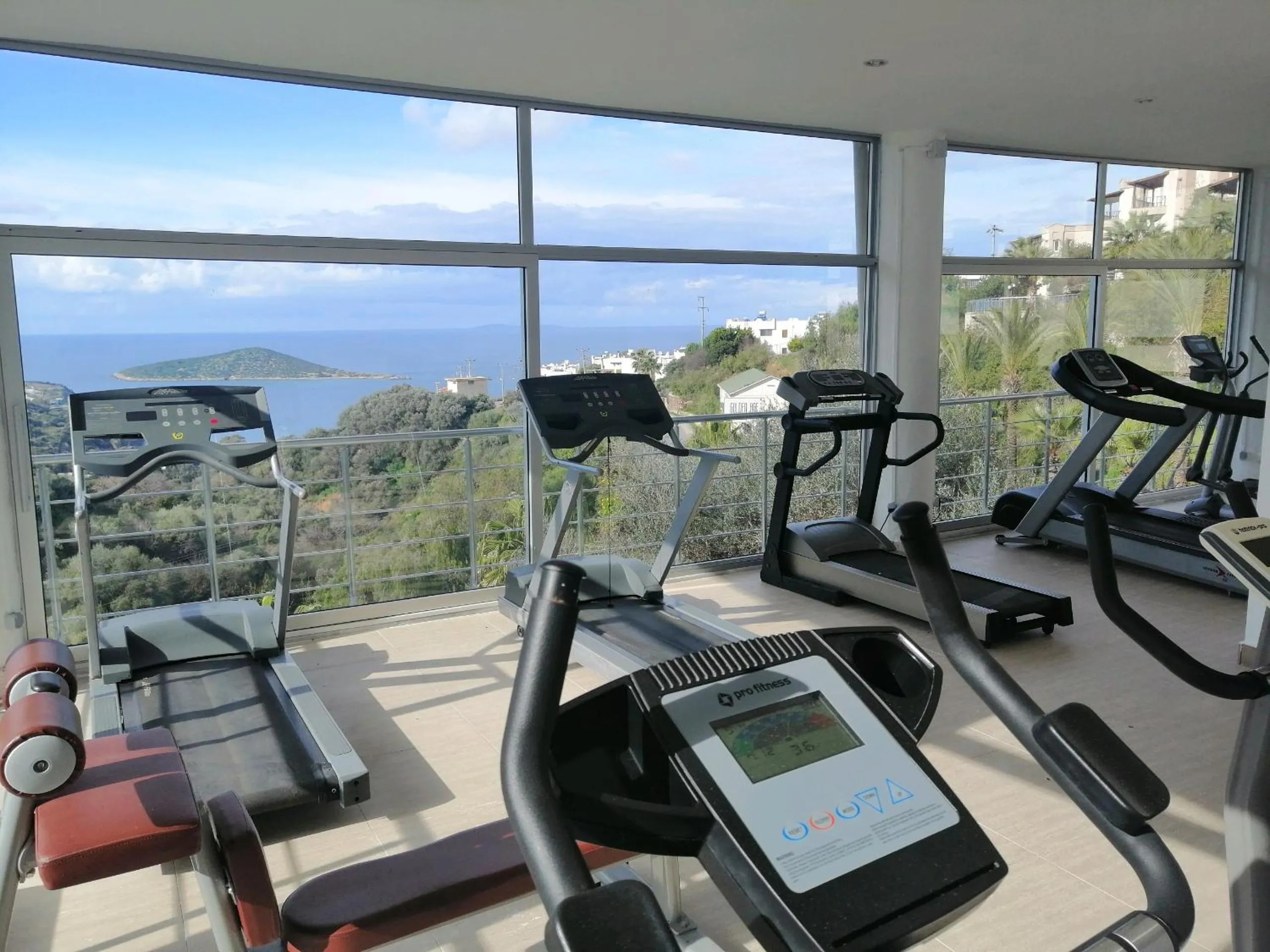 Fitness centre/facilities in Crystal Hotel Bodrum
