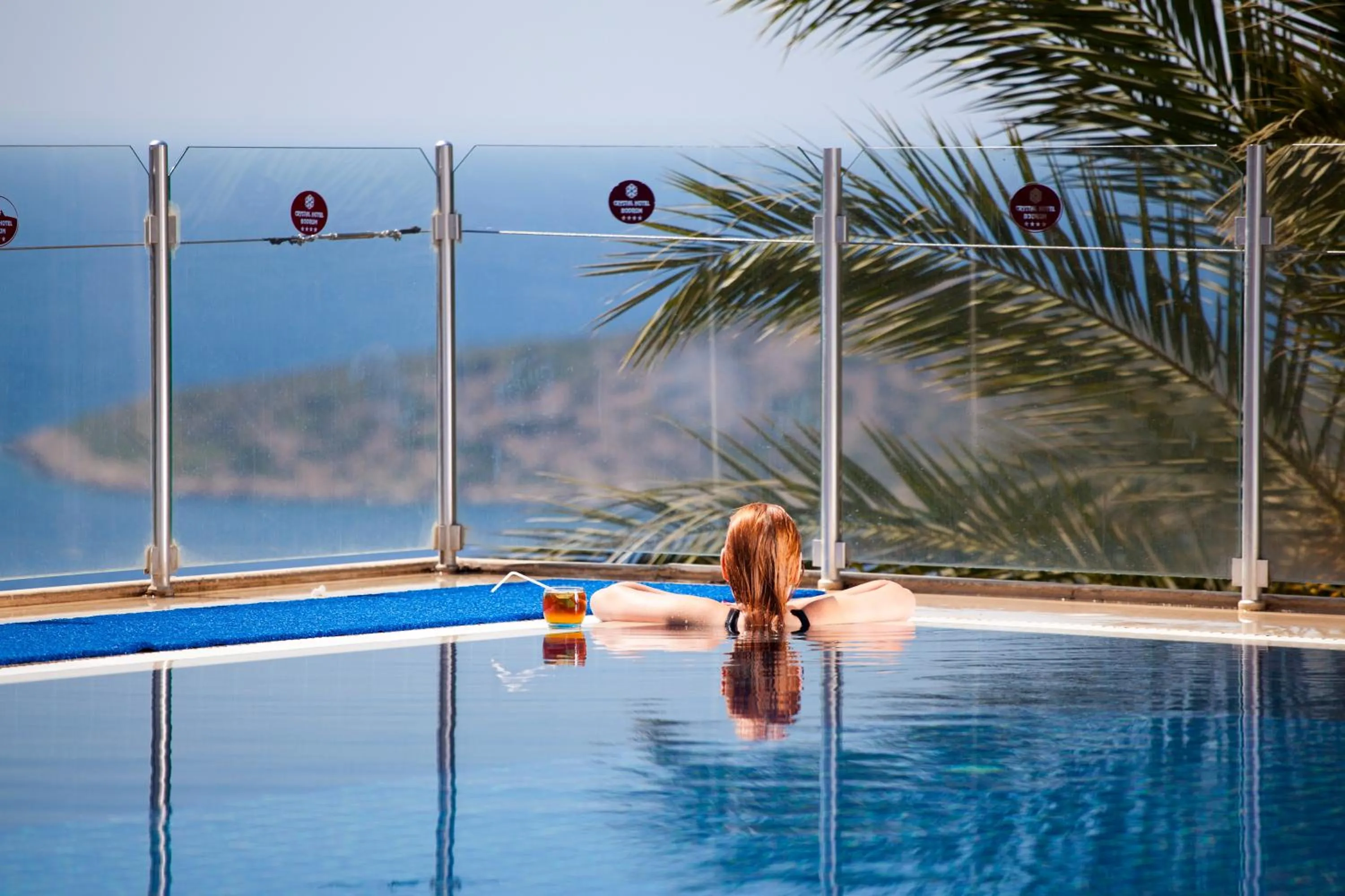 Swimming pool in Crystal Hotel Bodrum