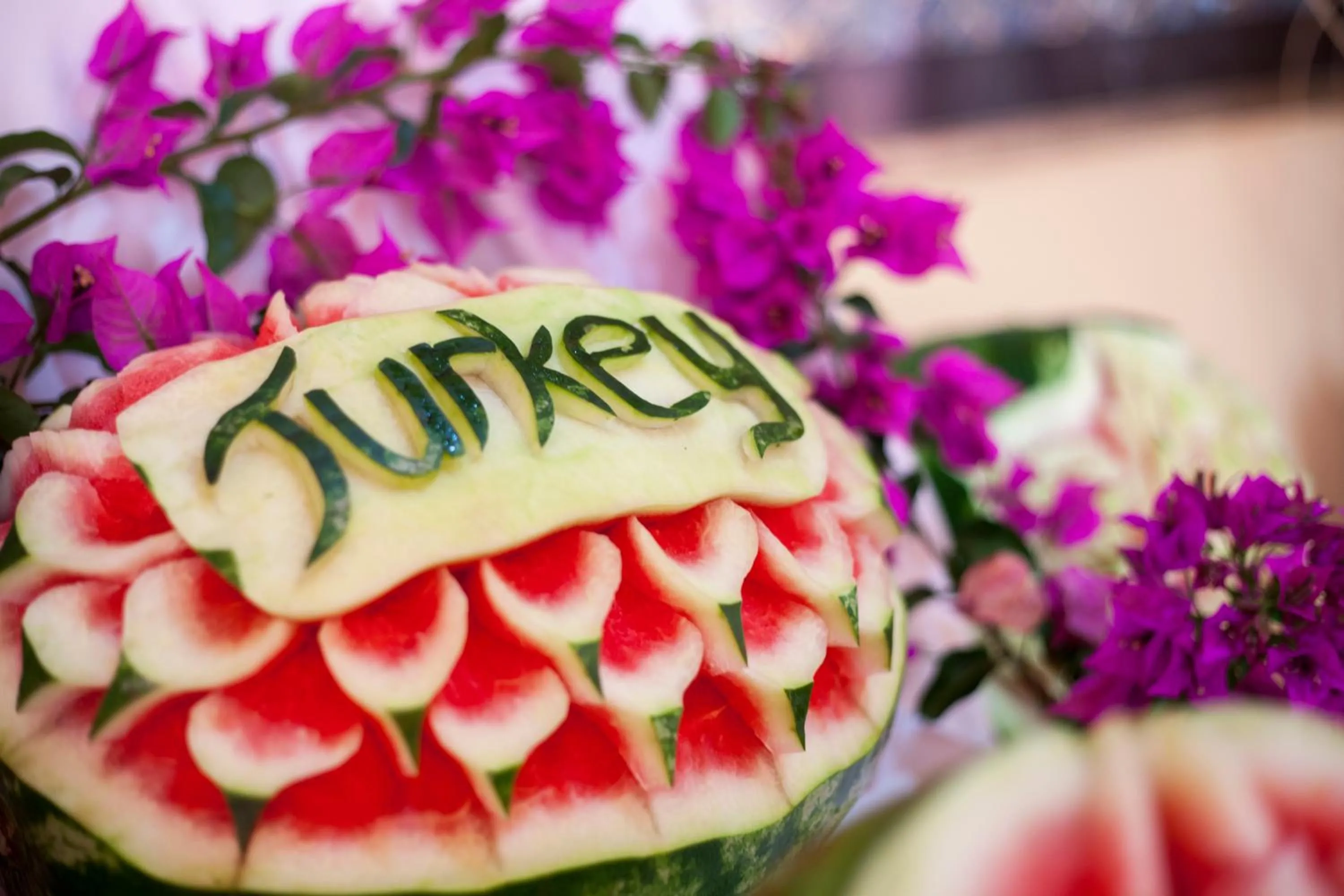 Food close-up in Crystal Hotel Bodrum