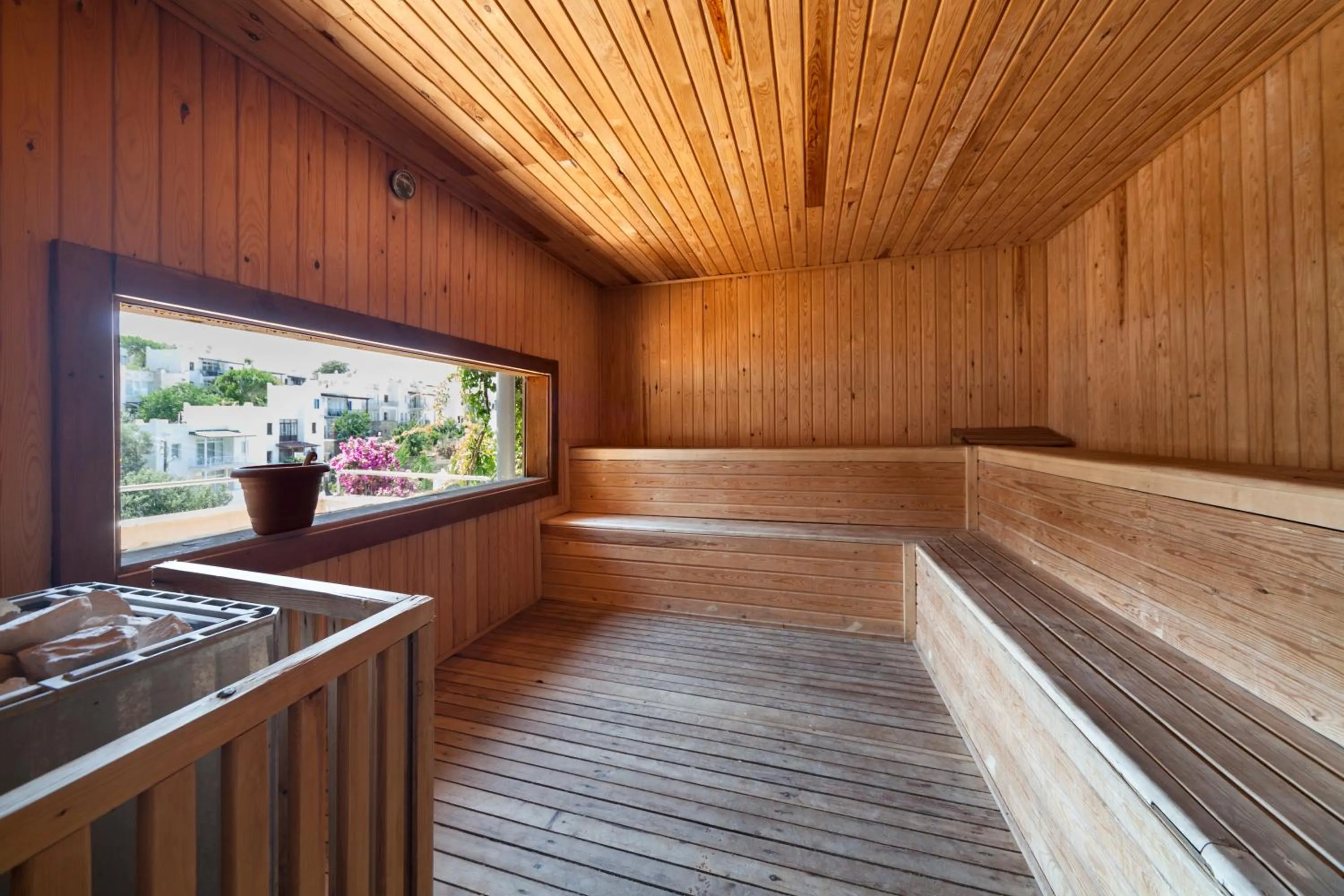 Sauna in Crystal Hotel Bodrum