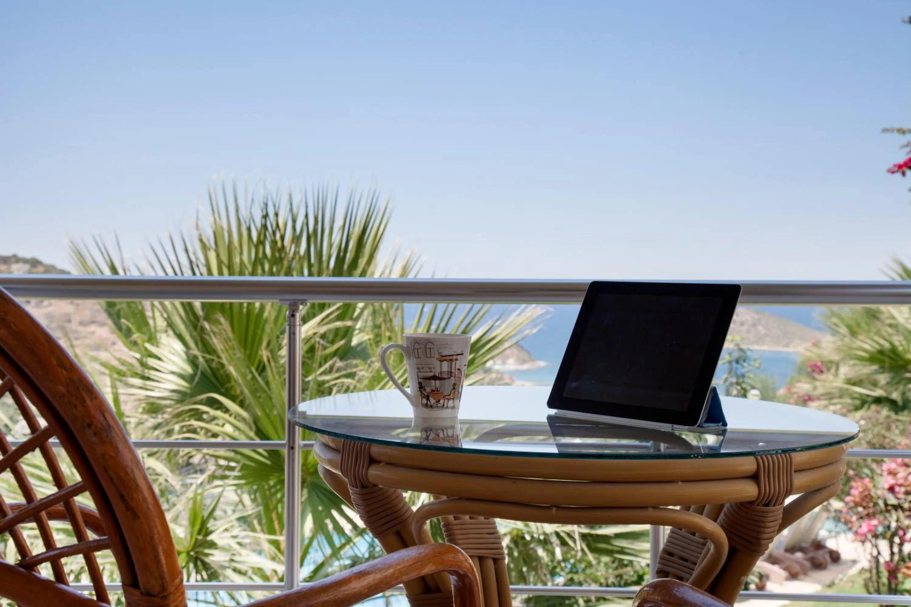 Balcony/Terrace in Crystal Hotel Bodrum