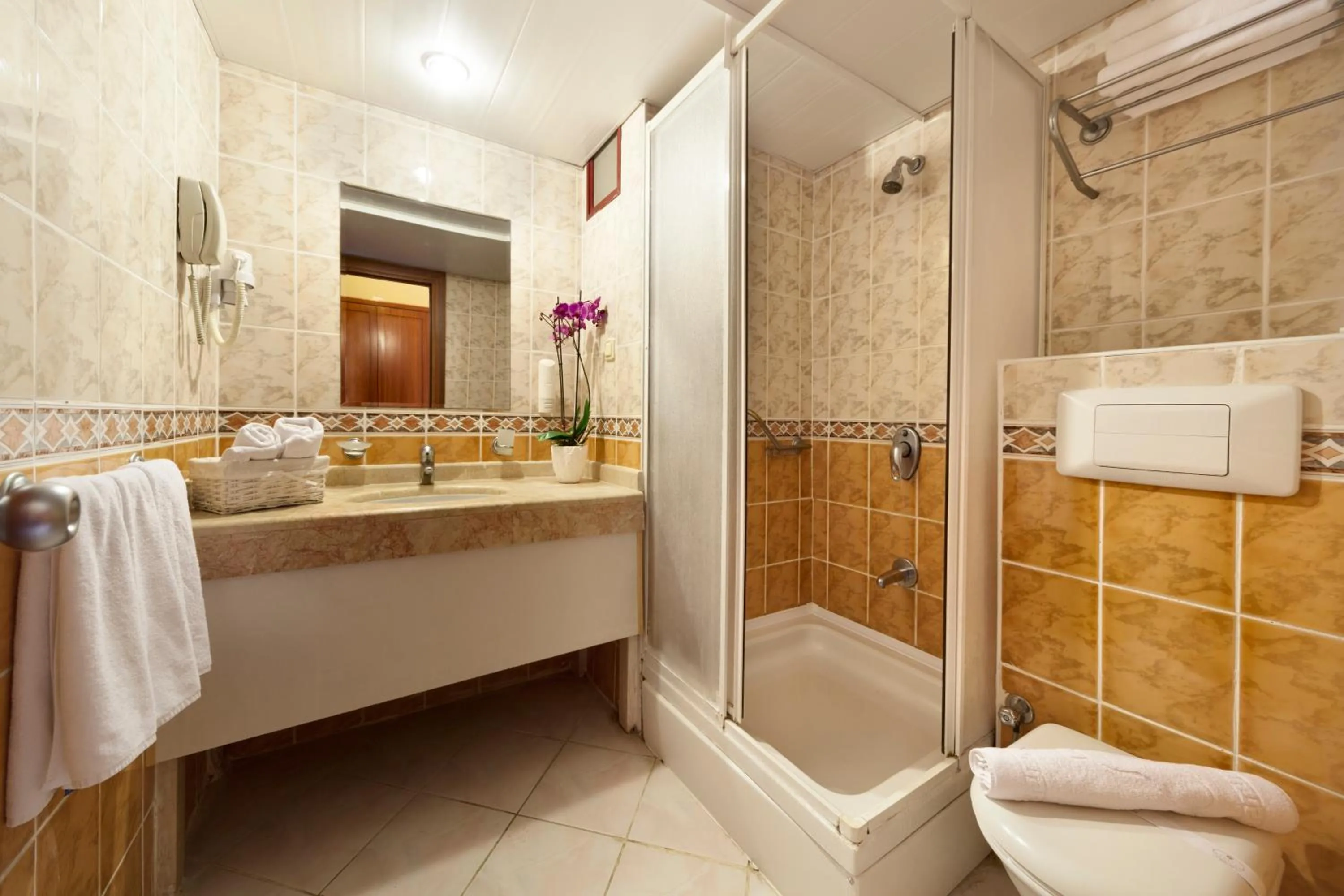 Bathroom in Crystal Hotel Bodrum
