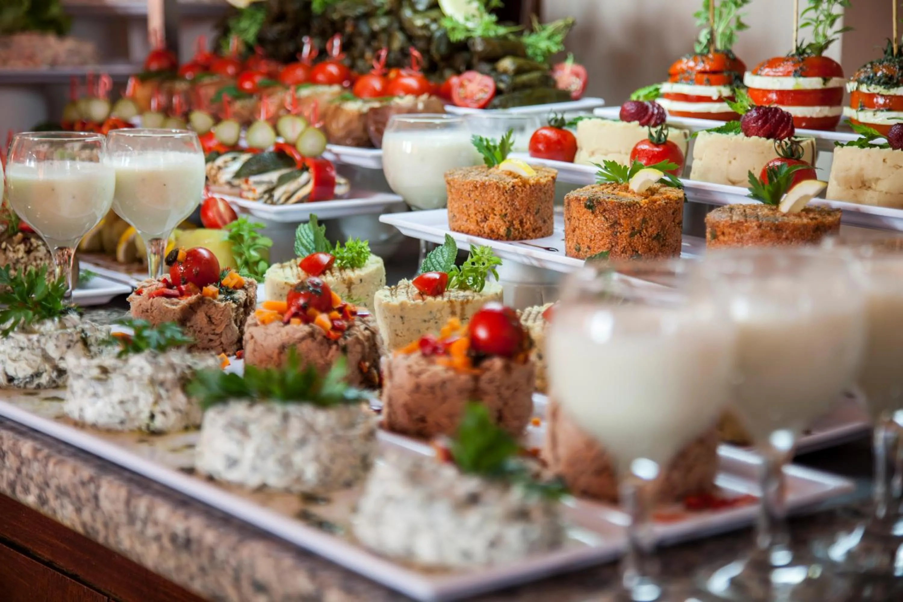 Food close-up in Crystal Hotel Bodrum