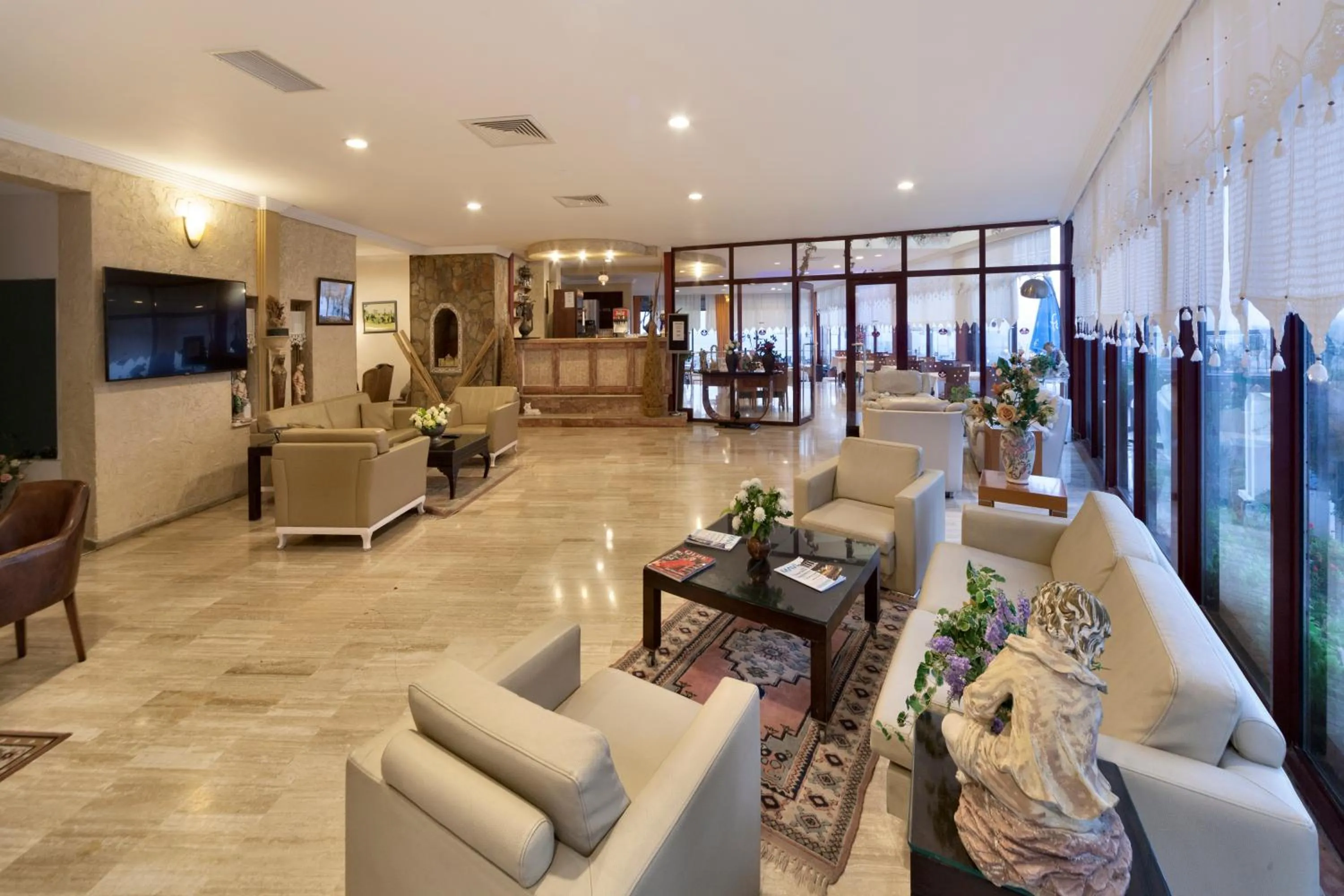 Lobby or reception in Crystal Hotel Bodrum