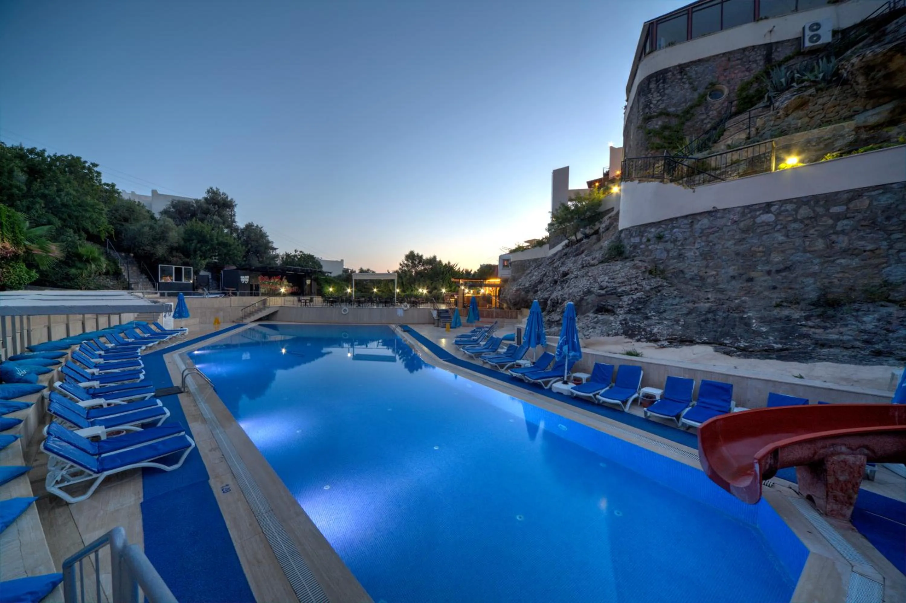 Swimming pool in Crystal Hotel Bodrum