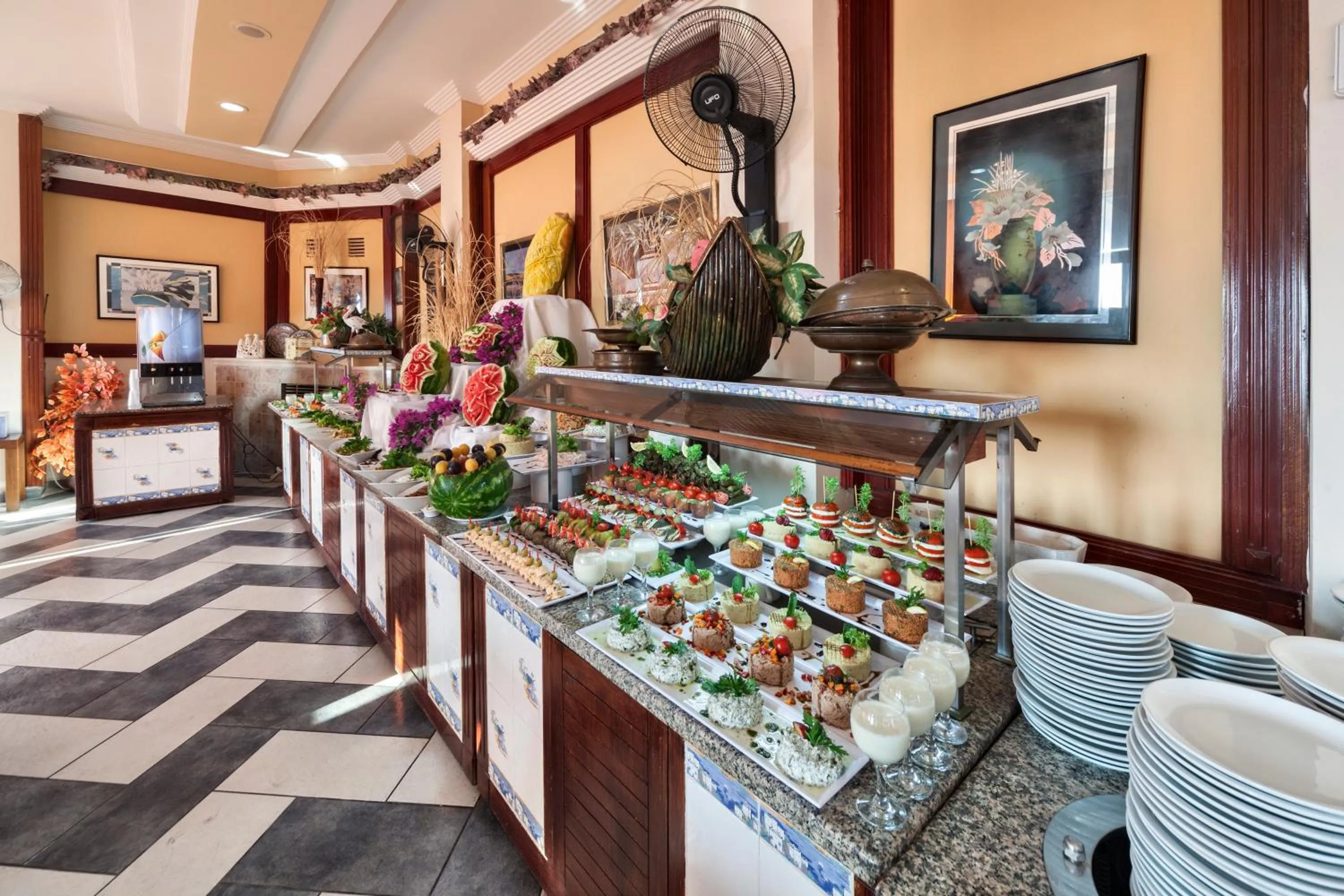 Food close-up in Crystal Hotel Bodrum