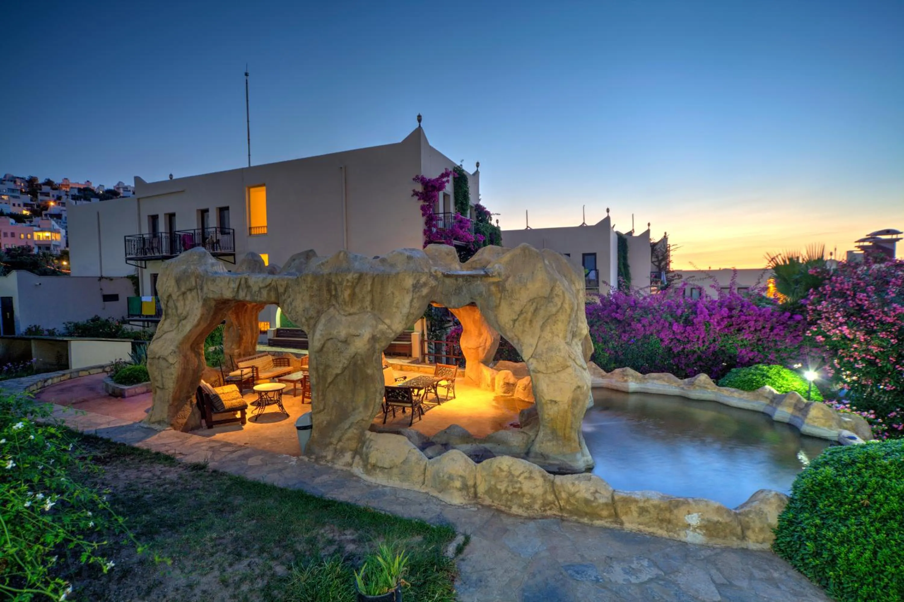 Garden in Crystal Hotel Bodrum