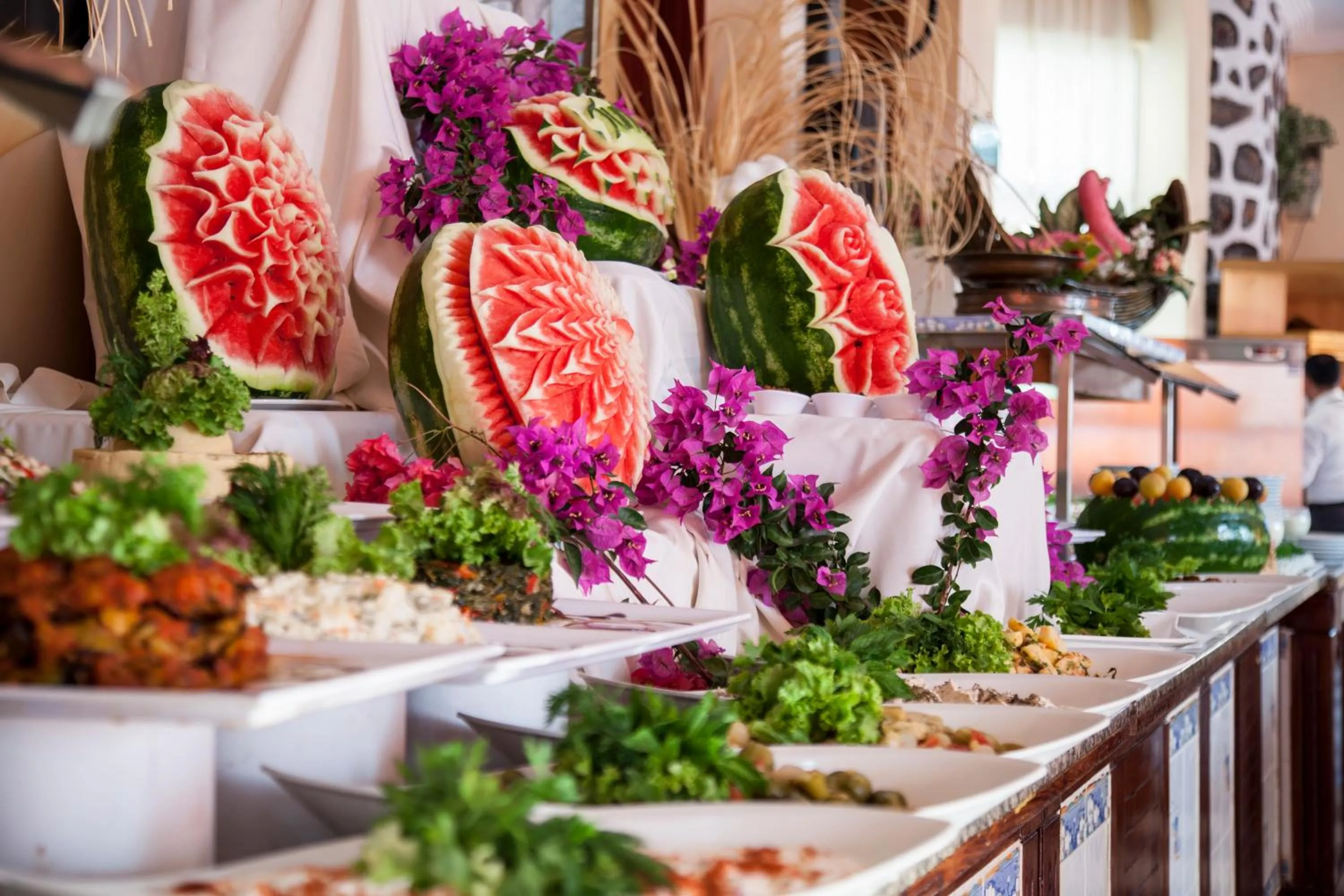 Food close-up in Crystal Hotel Bodrum