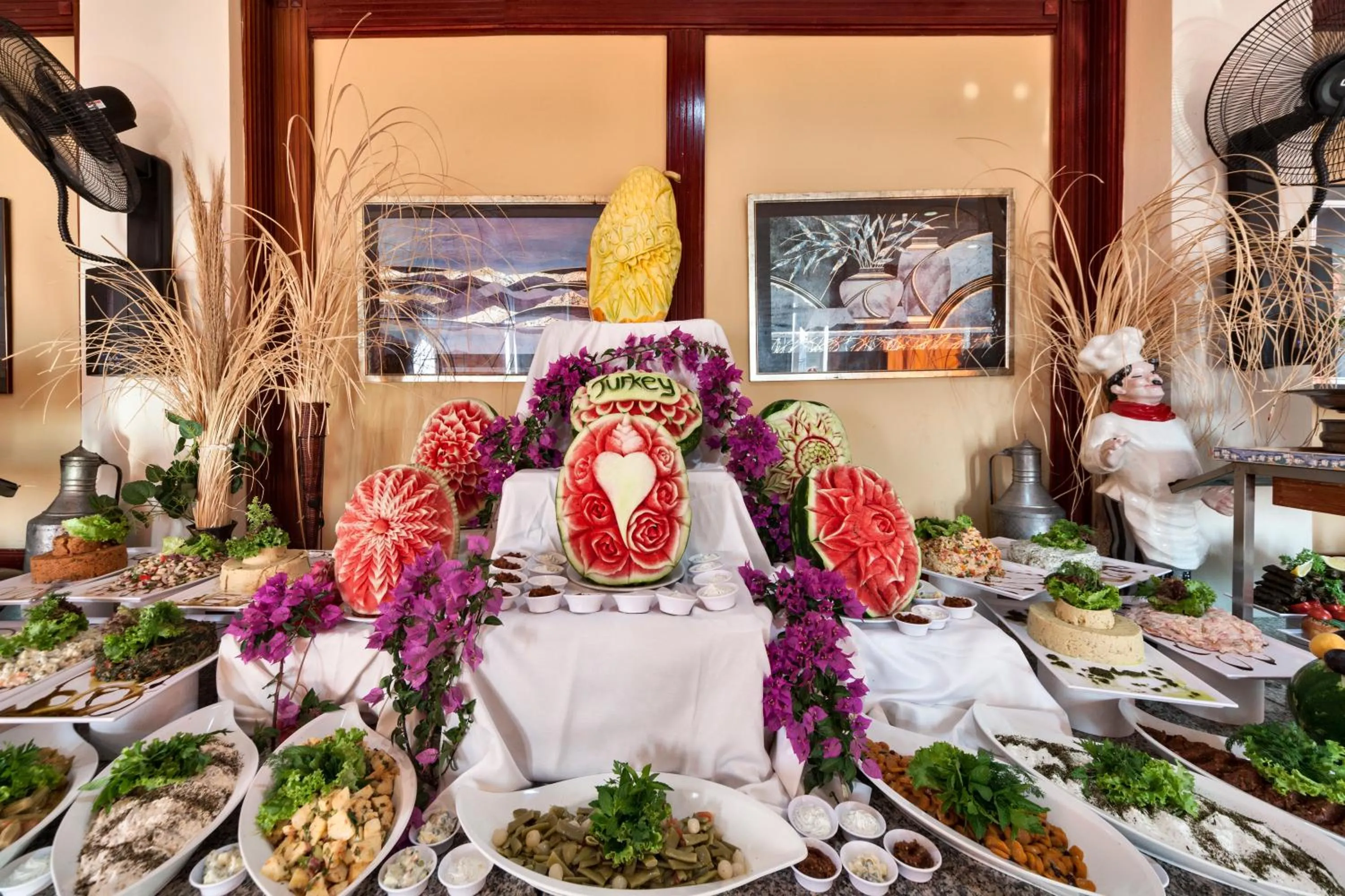 Food close-up in Crystal Hotel Bodrum