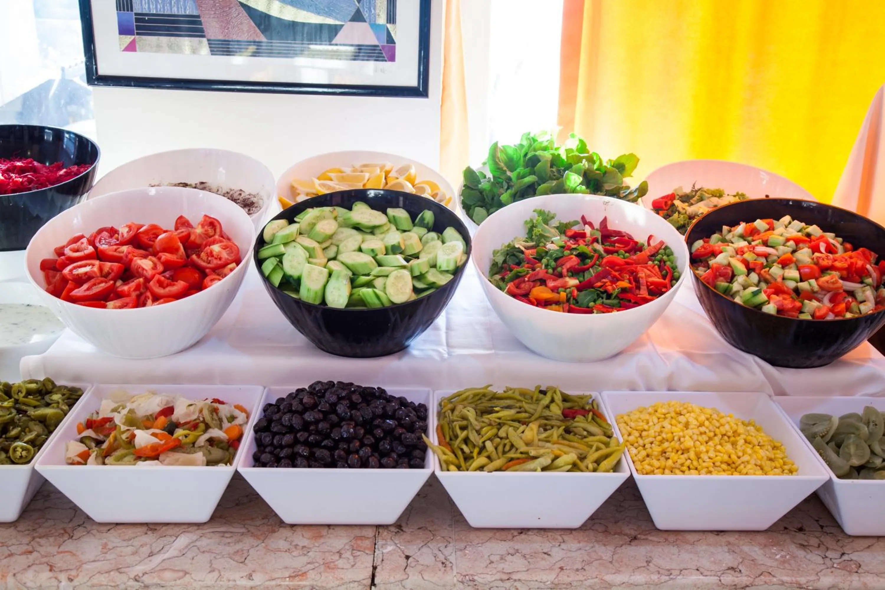 Food close-up in Crystal Hotel Bodrum
