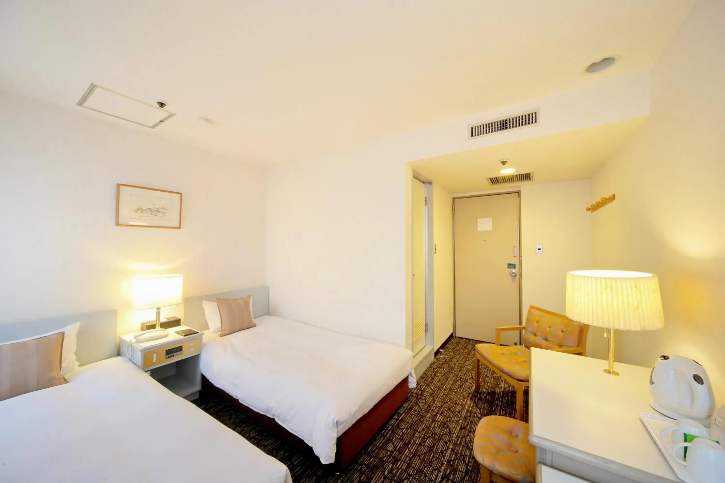 Twin Room - Non-Smoking in Asahikawa Toyo Hotel Twin Room - Non-Smoking in Asahikawa Toyo Hotel