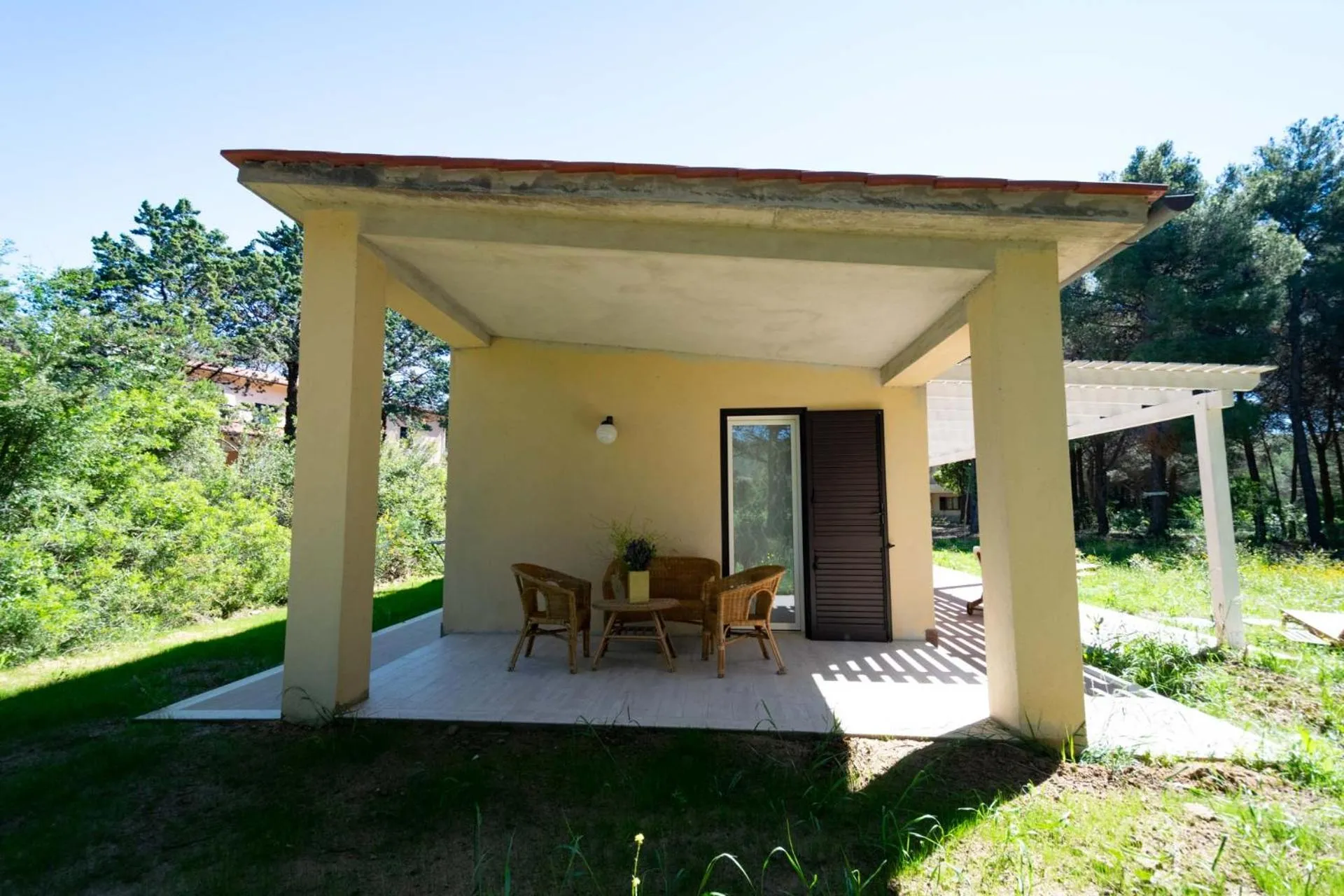 Patio in Hotel Giardino