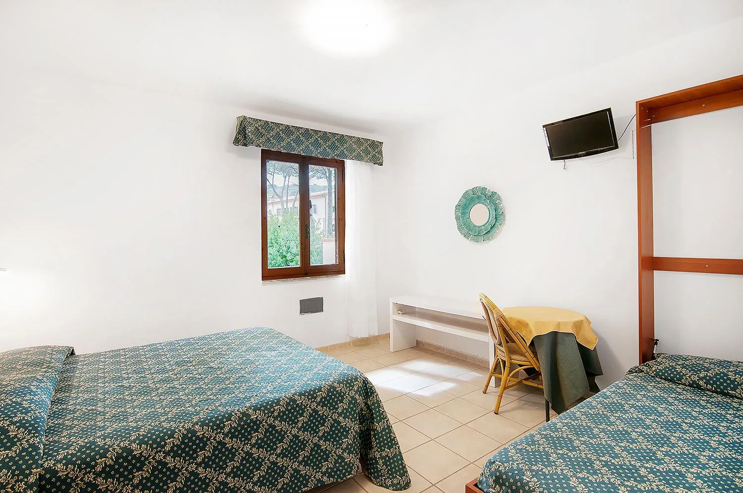 Bedroom, Bed in Hotel Giardino