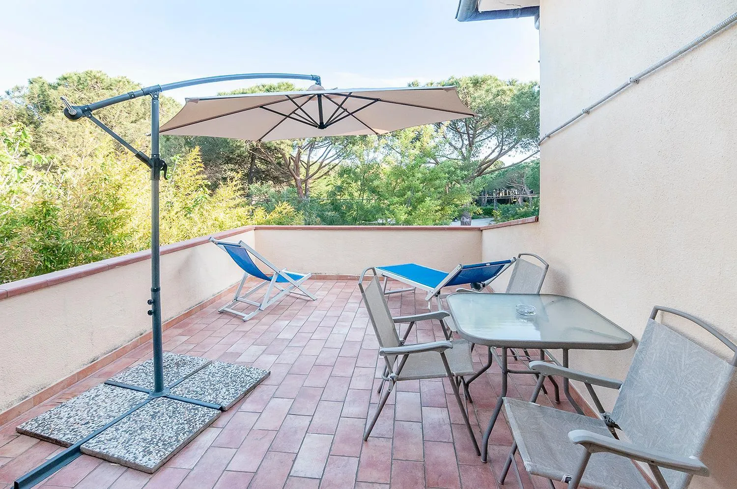 Balcony/Terrace in Hotel Giardino