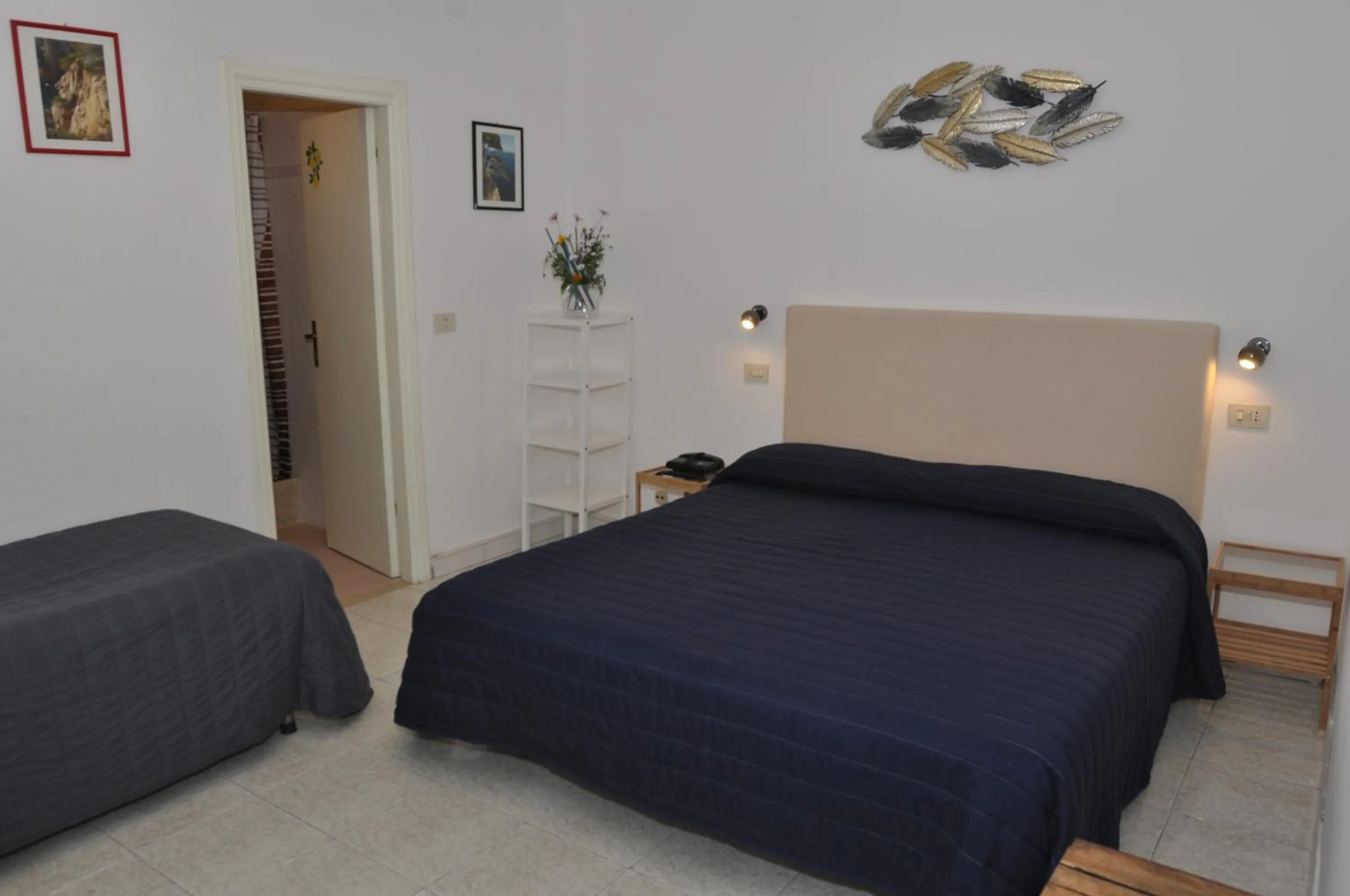 Bedroom, Bed in Hotel Giardino