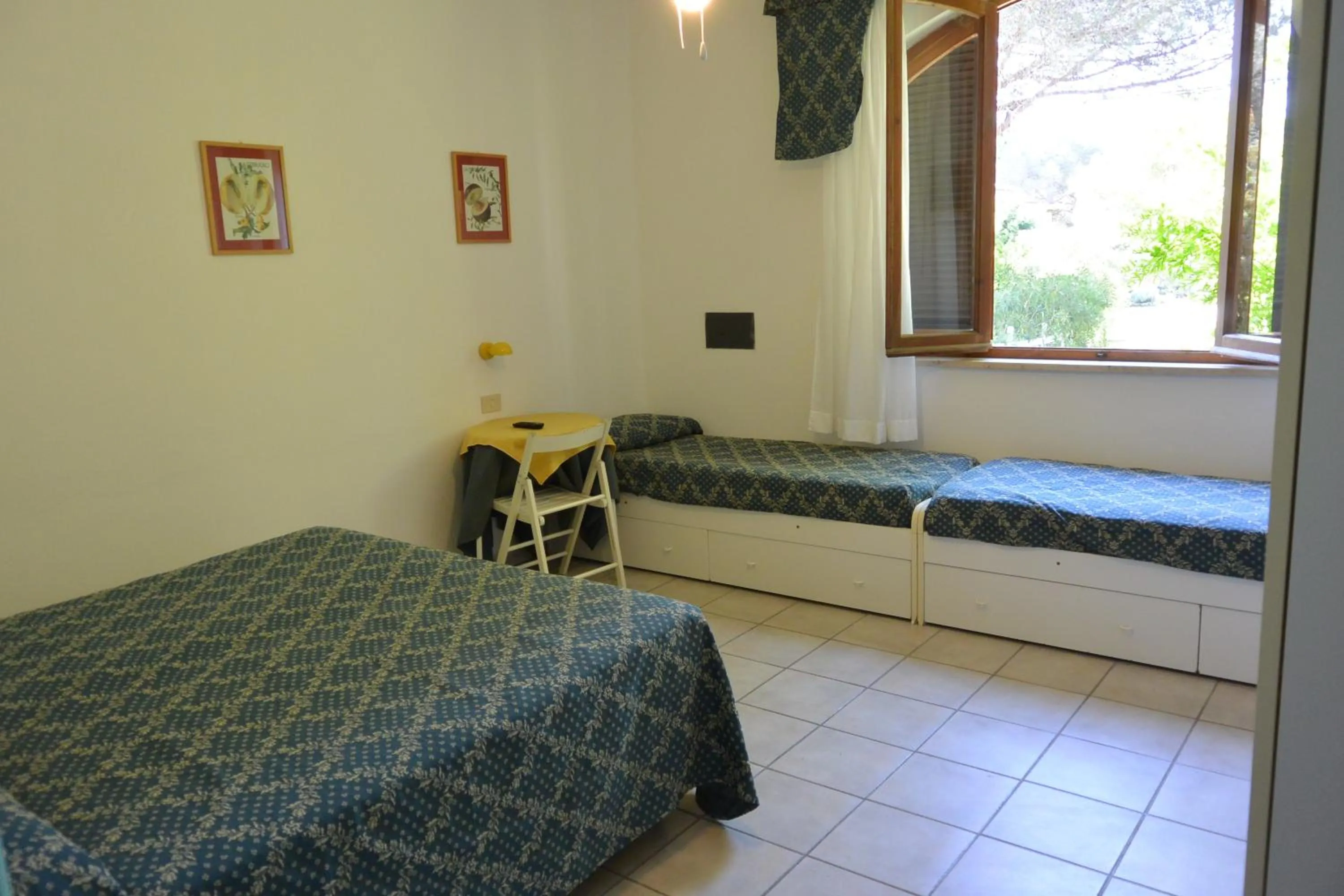 Bed in Hotel Giardino