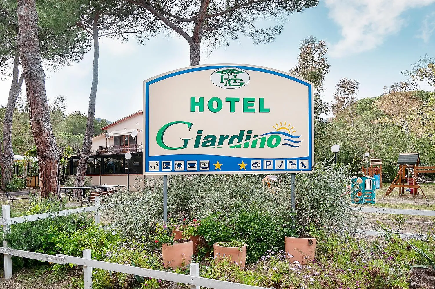 Property logo or sign in Hotel Giardino
