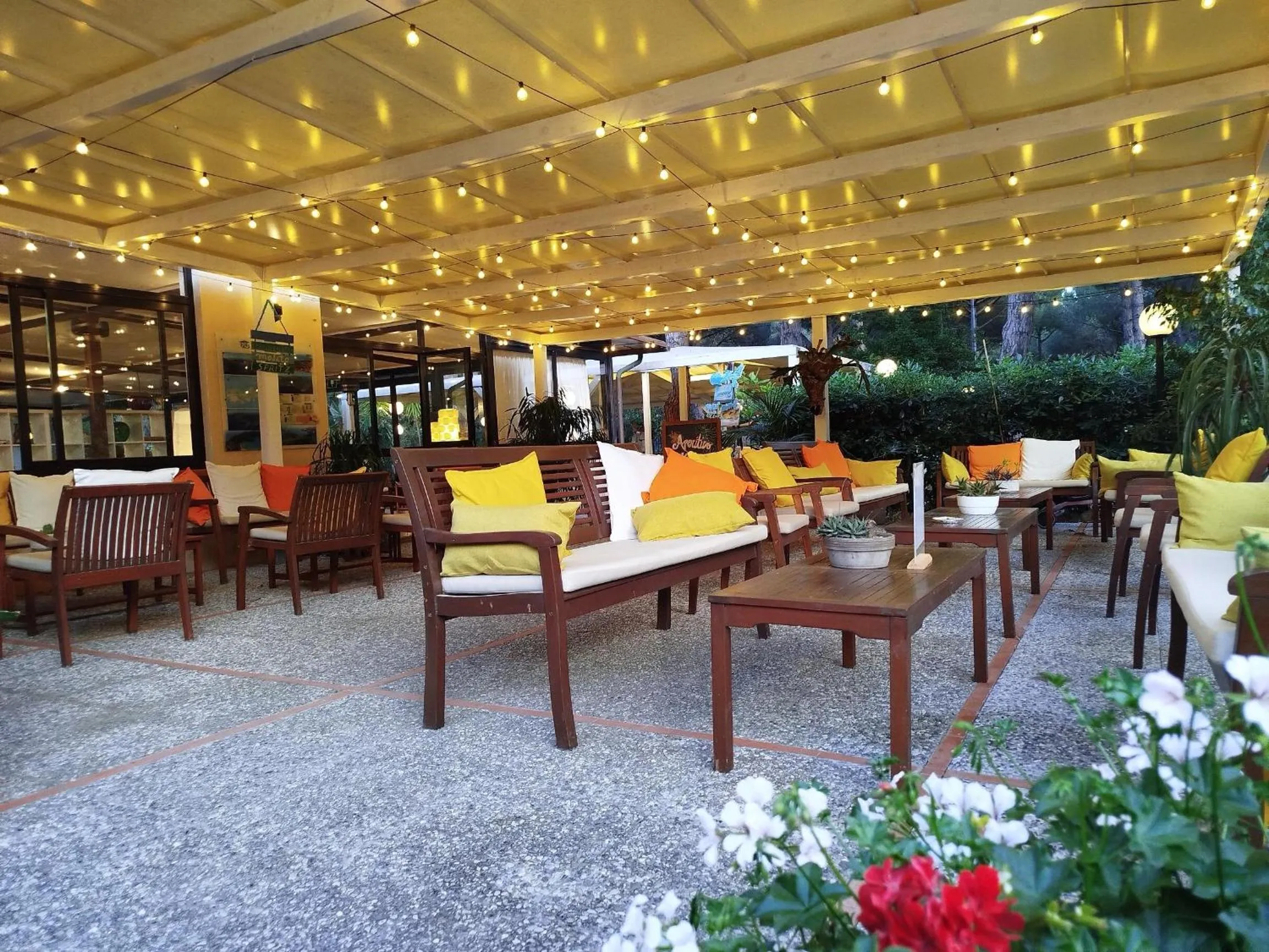 Patio in Hotel Giardino