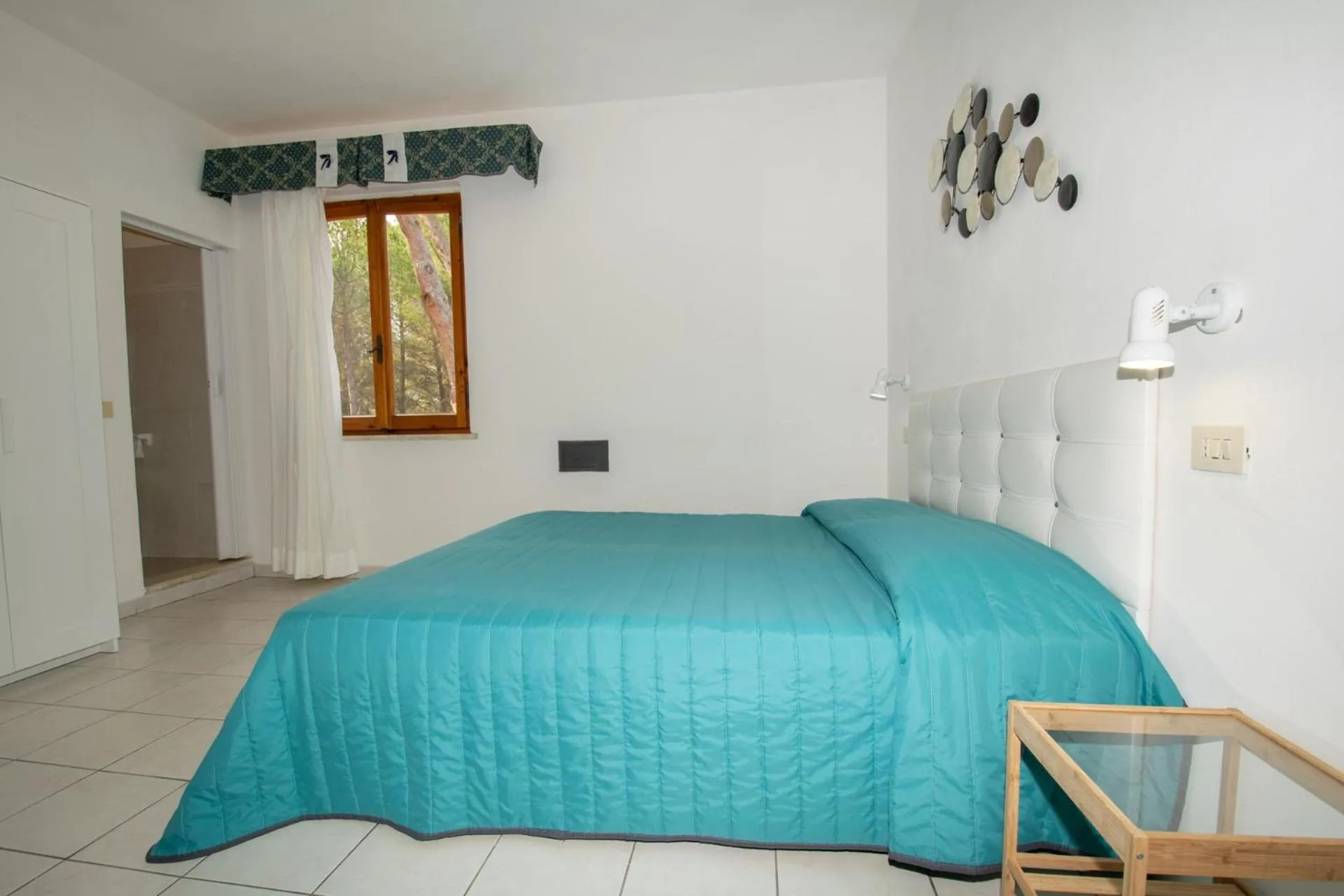 Garden view, Bed in Hotel Giardino