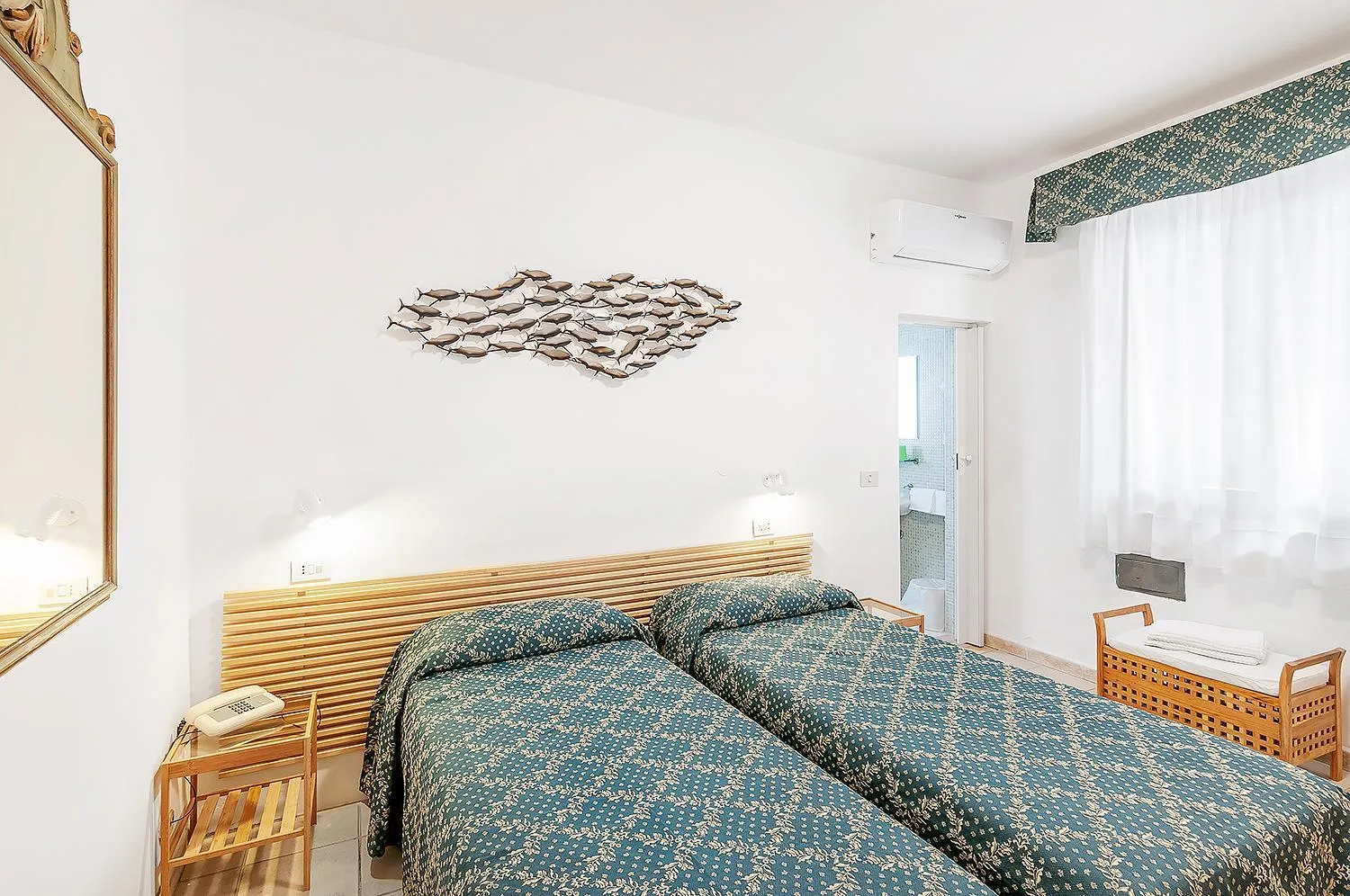 Bedroom, Bed in Hotel Giardino