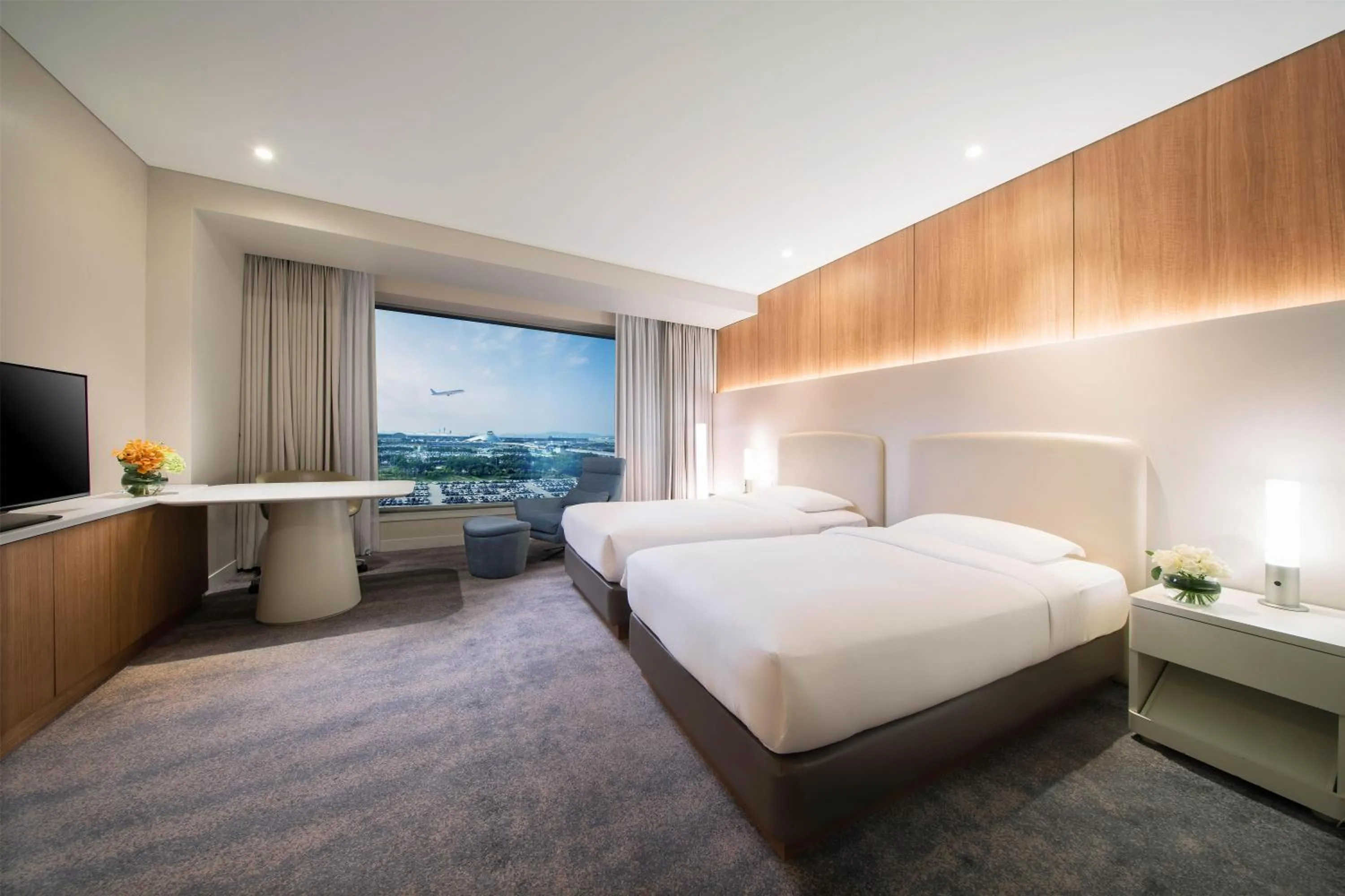 Bedroom, Bed in Grand Hyatt Incheon