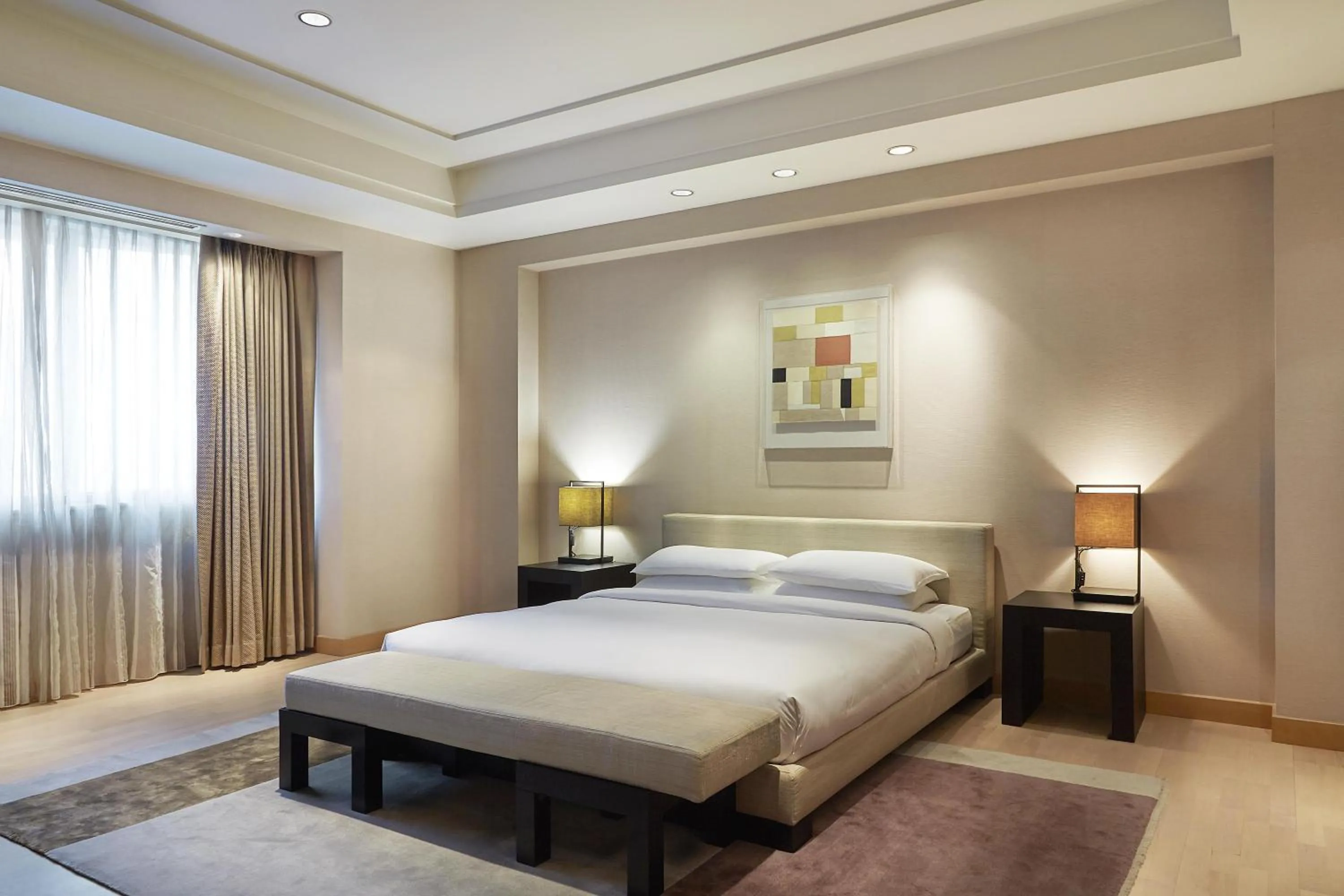 Photo of the whole room, Bed in Grand Hyatt Incheon