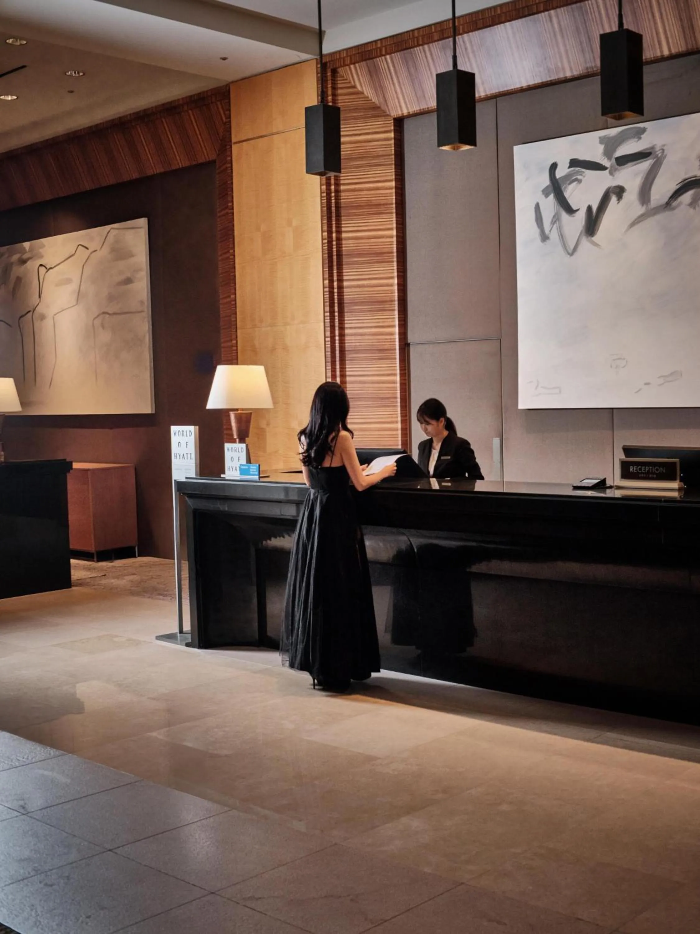 Lobby or reception in Grand Hyatt Incheon