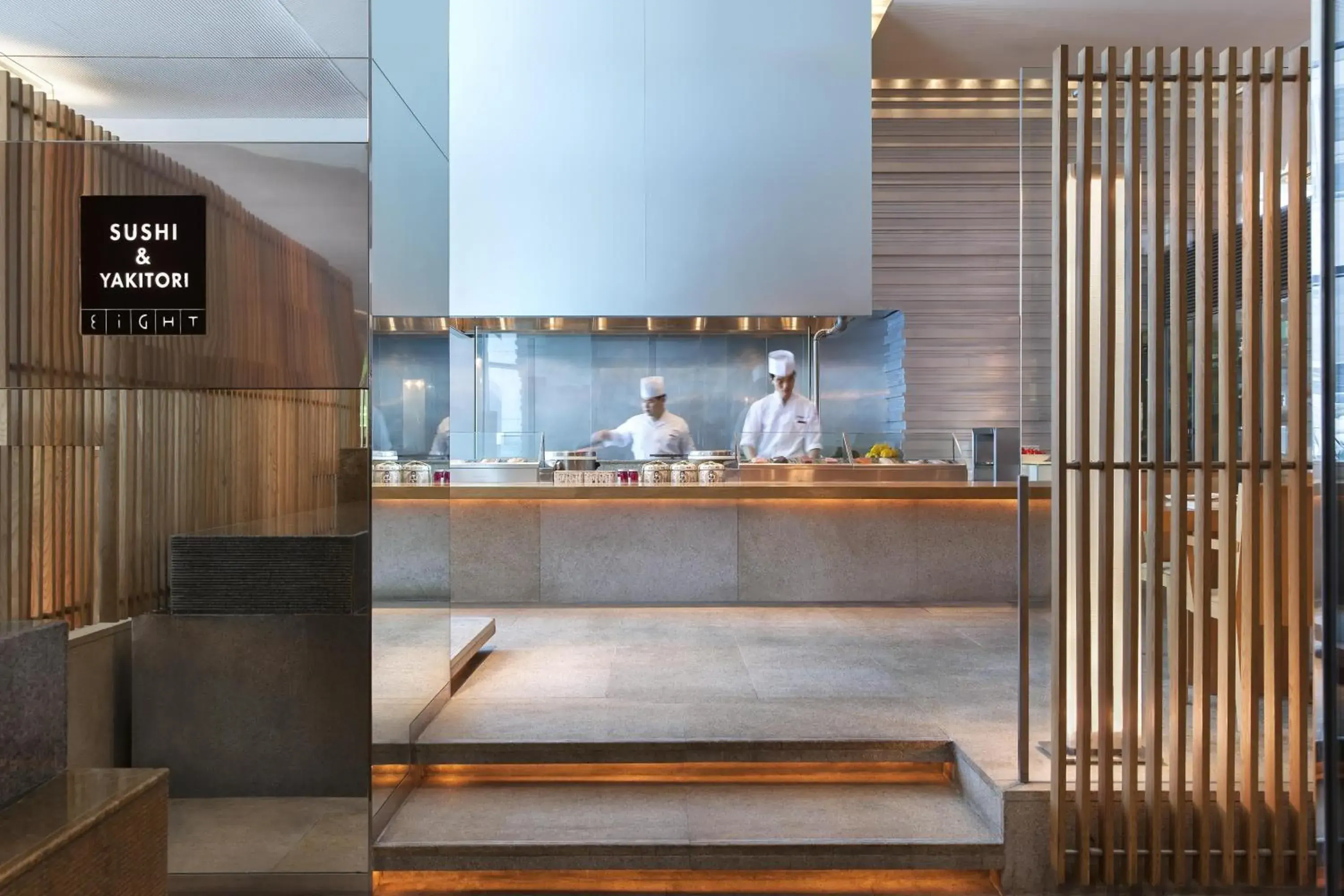 Restaurant/places to eat, Bed in Grand Hyatt Incheon Restaurant/places to eat, Bed in Grand Hyatt Incheon