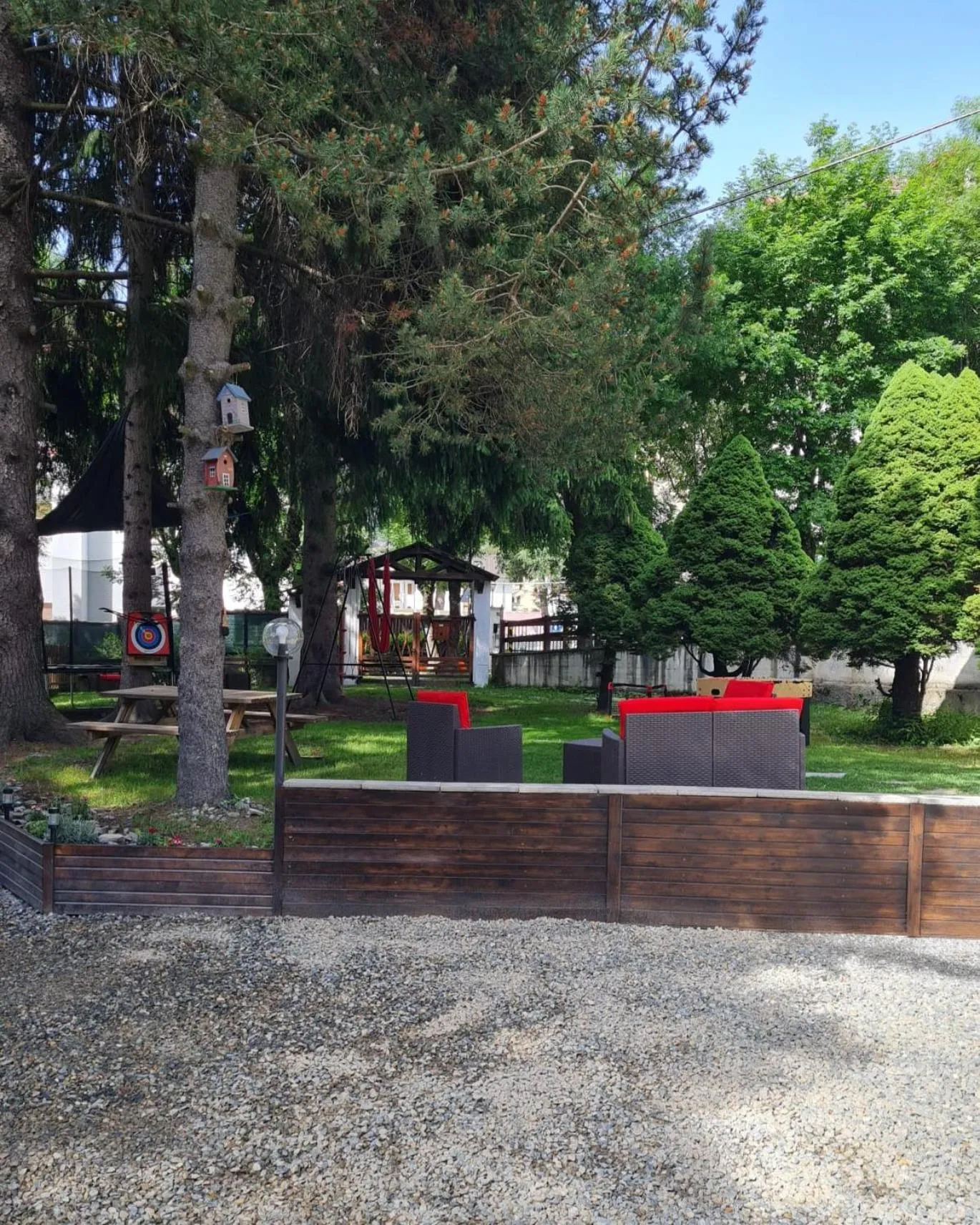 Garden in Pensione Bianca