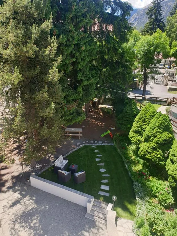 Garden view in Pensione Bianca