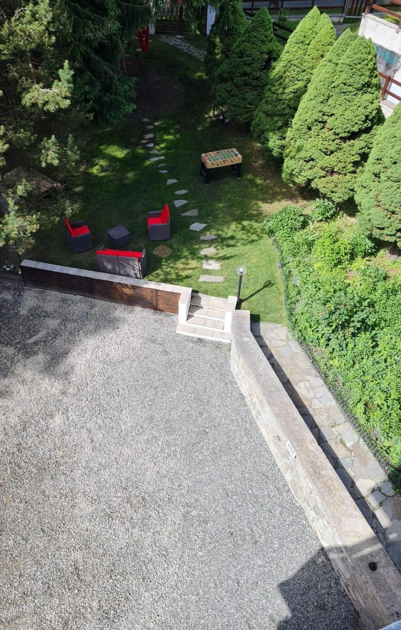 Garden in Pensione Bianca