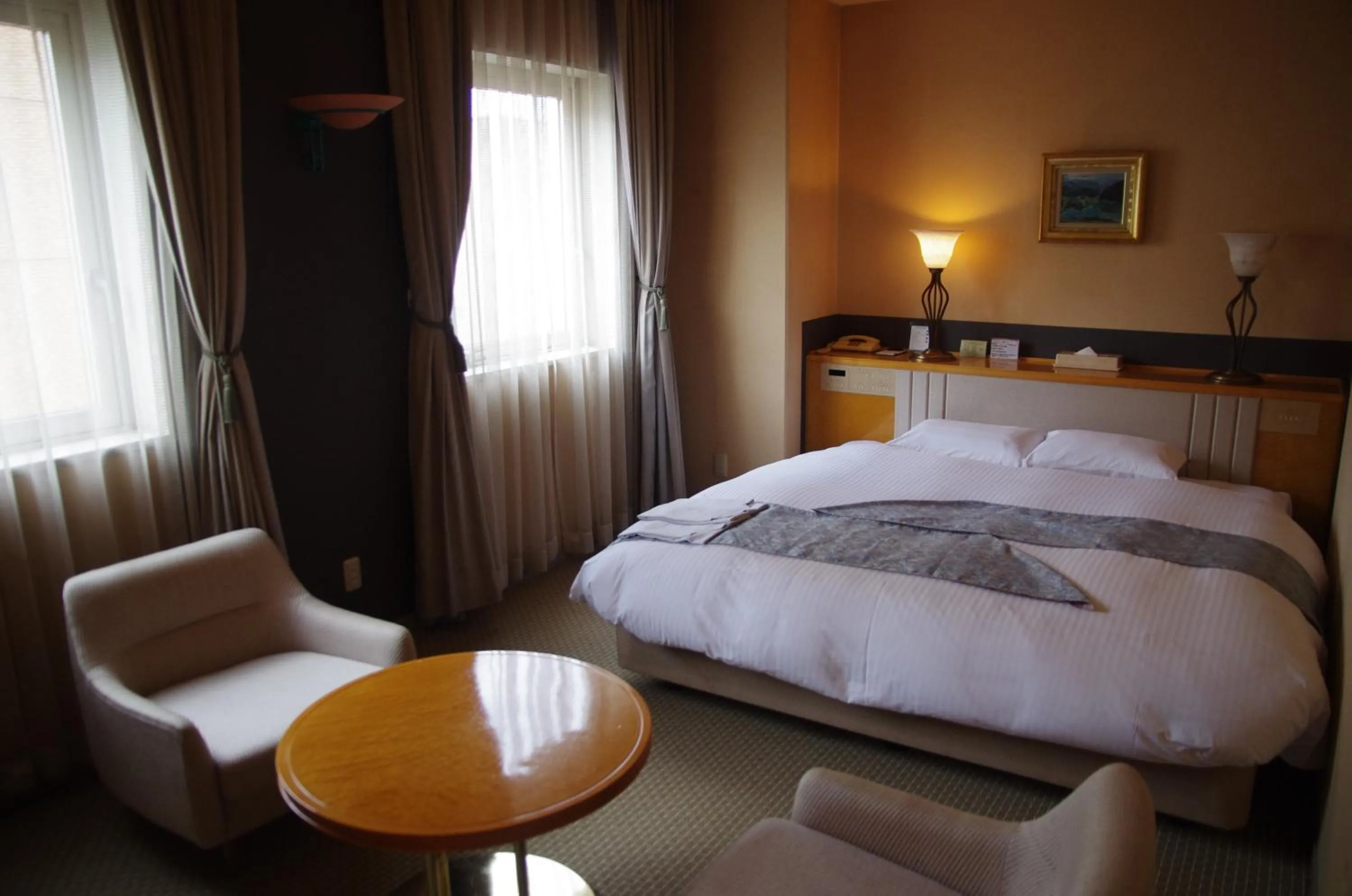 Photo of the whole room, Bed in Gifu Castle Inn